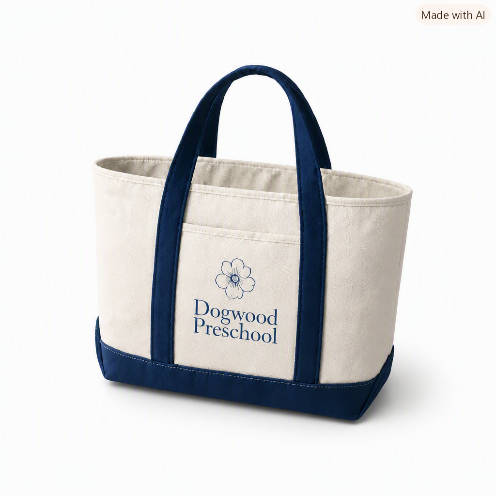 Dogwood Preschool Tote Bag