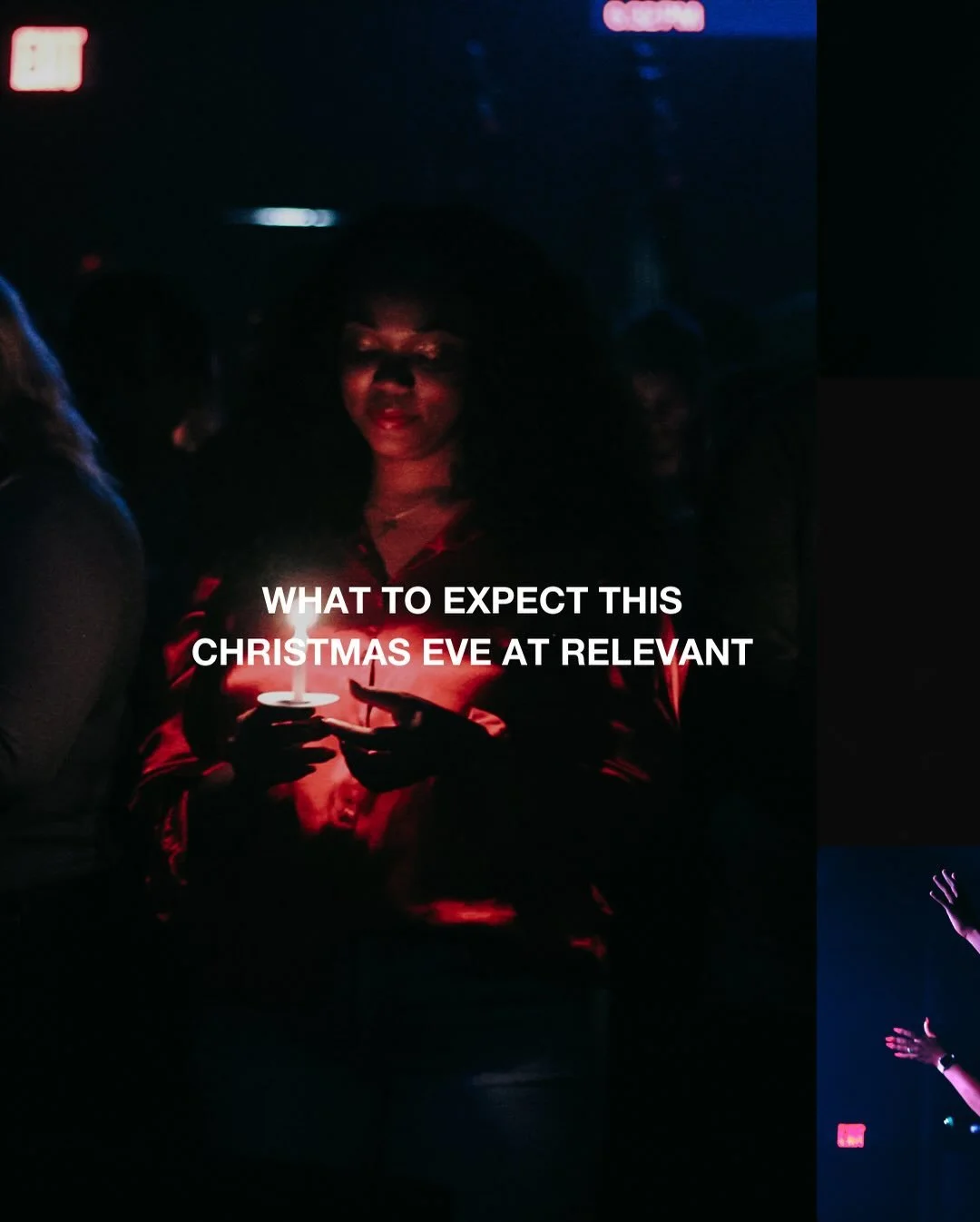 Wondering what to expect this Christmas Eve? 💭

✅  Illustrated Worship Experience
✅  Free Pictures With Santa
✅  Community
&amp; so much more!

We want to see you there! Join us for our 2 illustrated worship experiences happening at 3:00p + 5:00p
📍