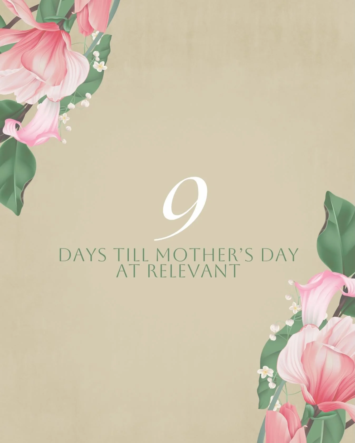 Can you believe Mother&rsquo;s Day is only 9 days away?!&nbsp;

We&rsquo;re so excited to worship with you as we honor and celebrate all of the moms in our lives!

Join us for any of our Mother&rsquo;s Day worship experiences either in person or onli