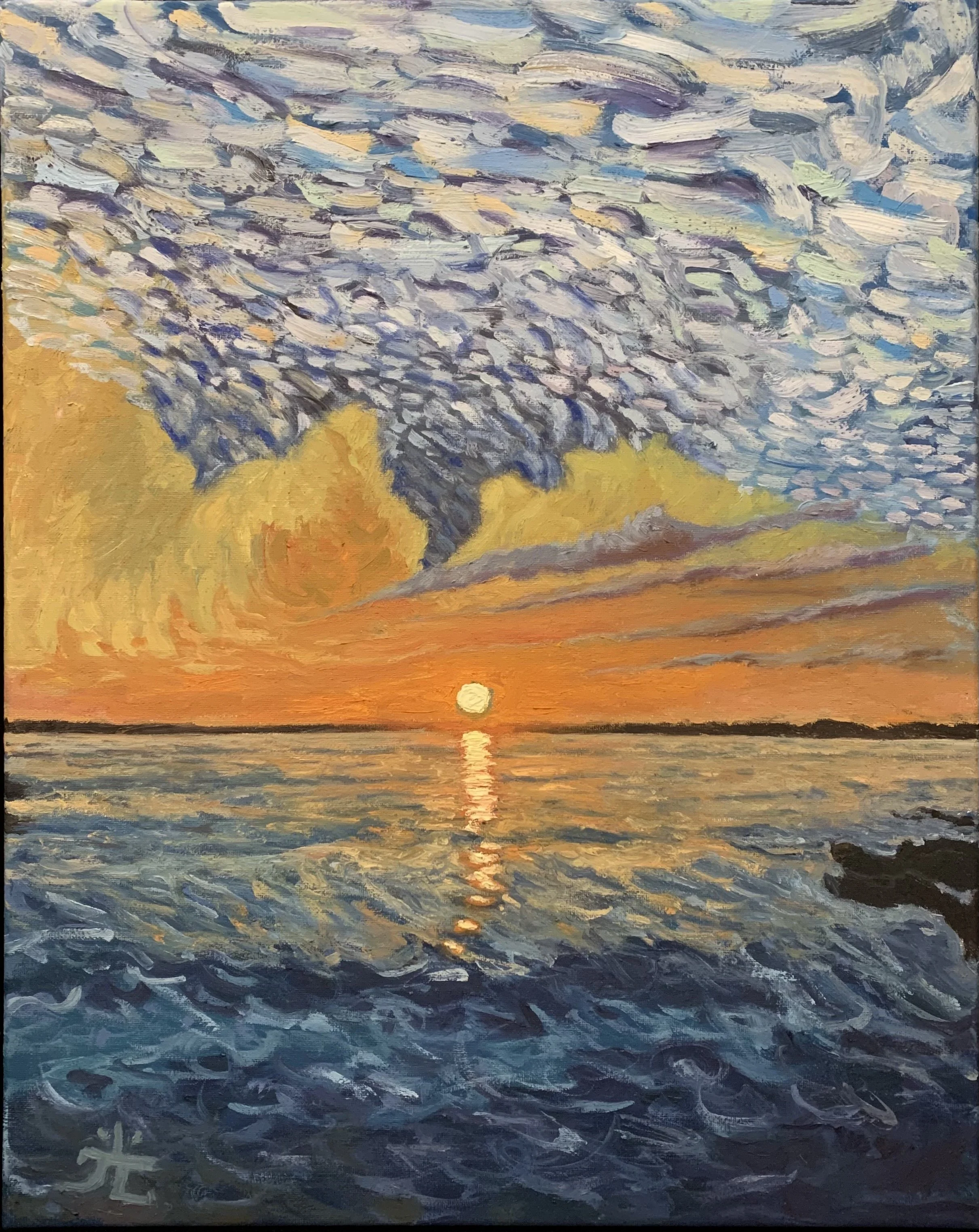 4:56AM , 16x20"
