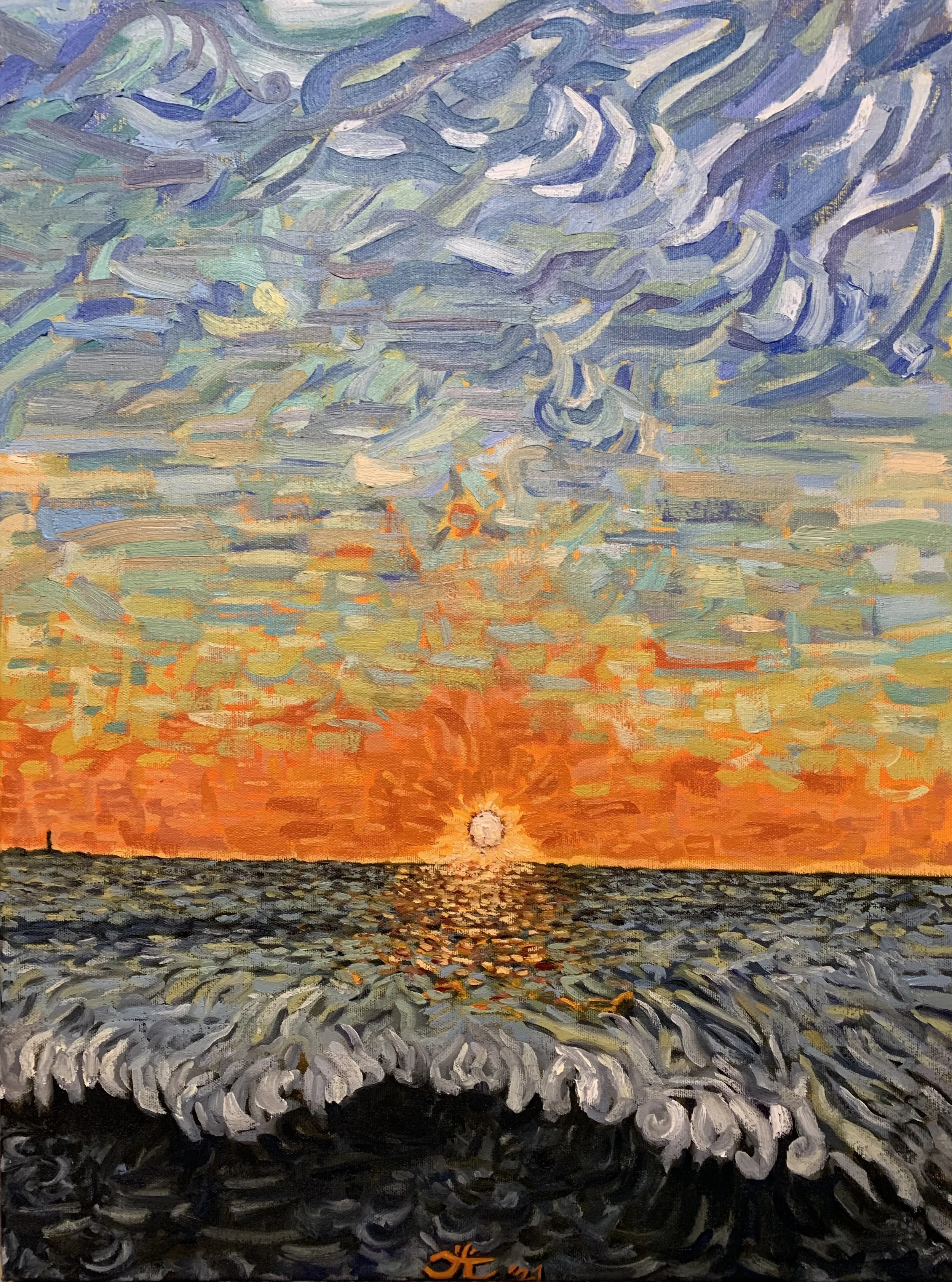 5:67AM , 18x24"