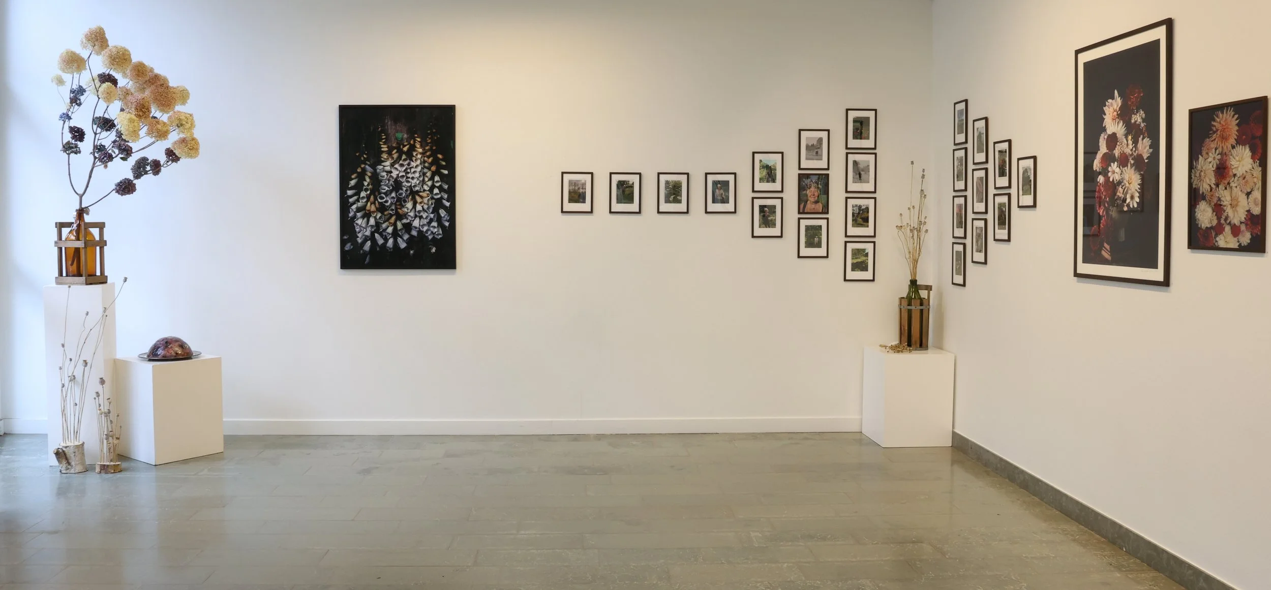 Dokumentation av utställningen Grand finale i Nemeshallen i Mölnlycke kulturhus