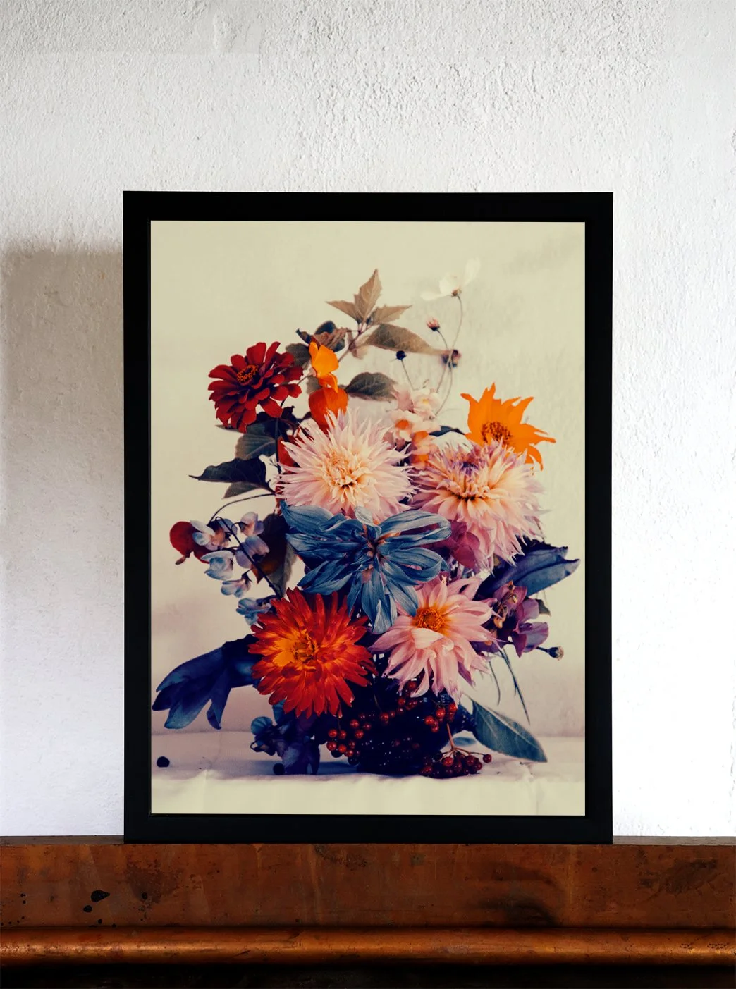 Dahliabukett fine art print