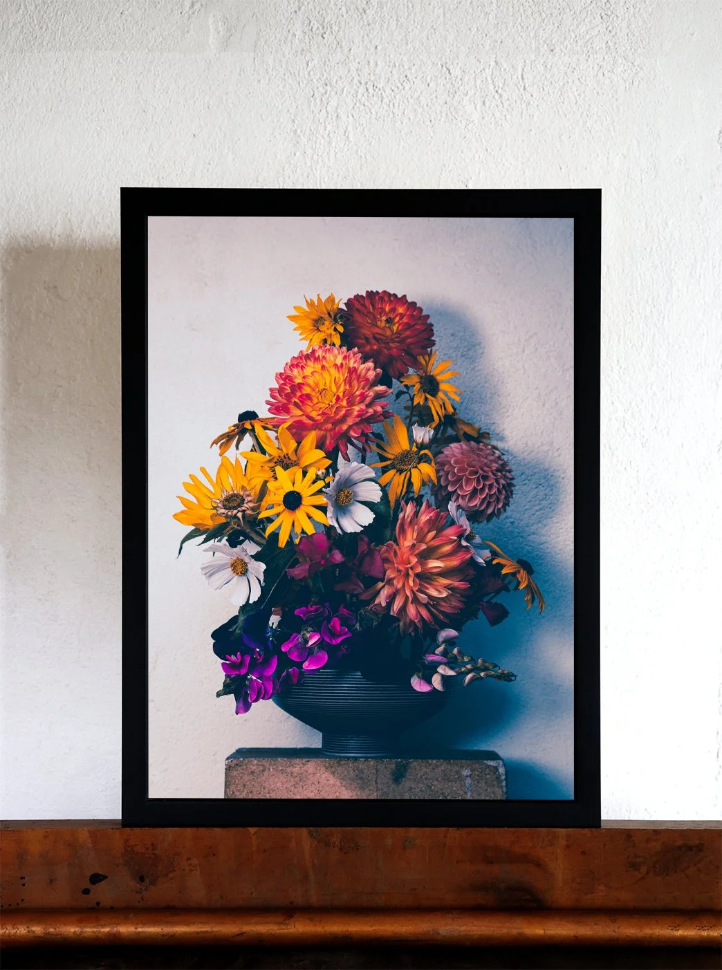 Dahliabukett fine art print