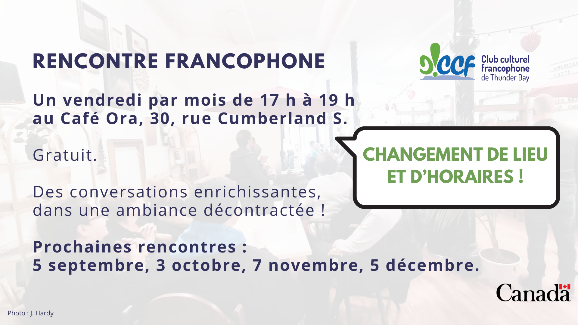 Rencontre francophone