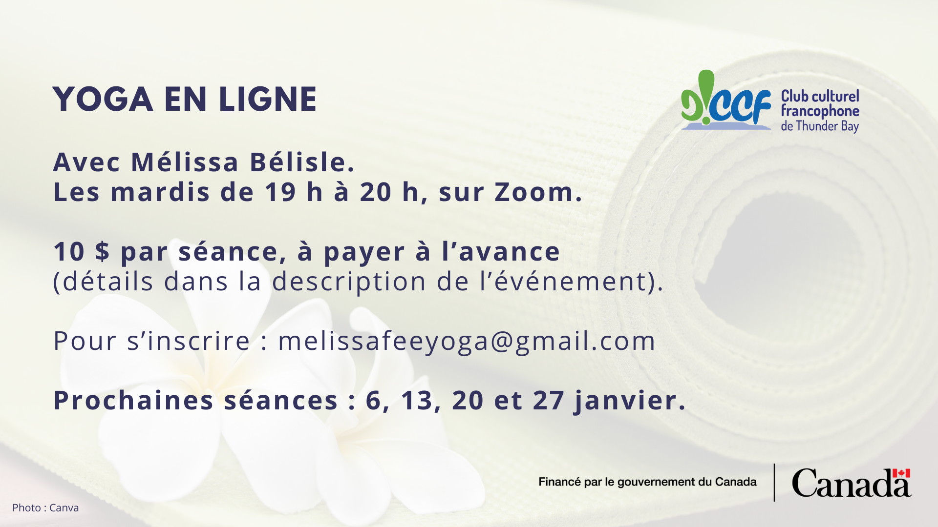 Yoga en ligne