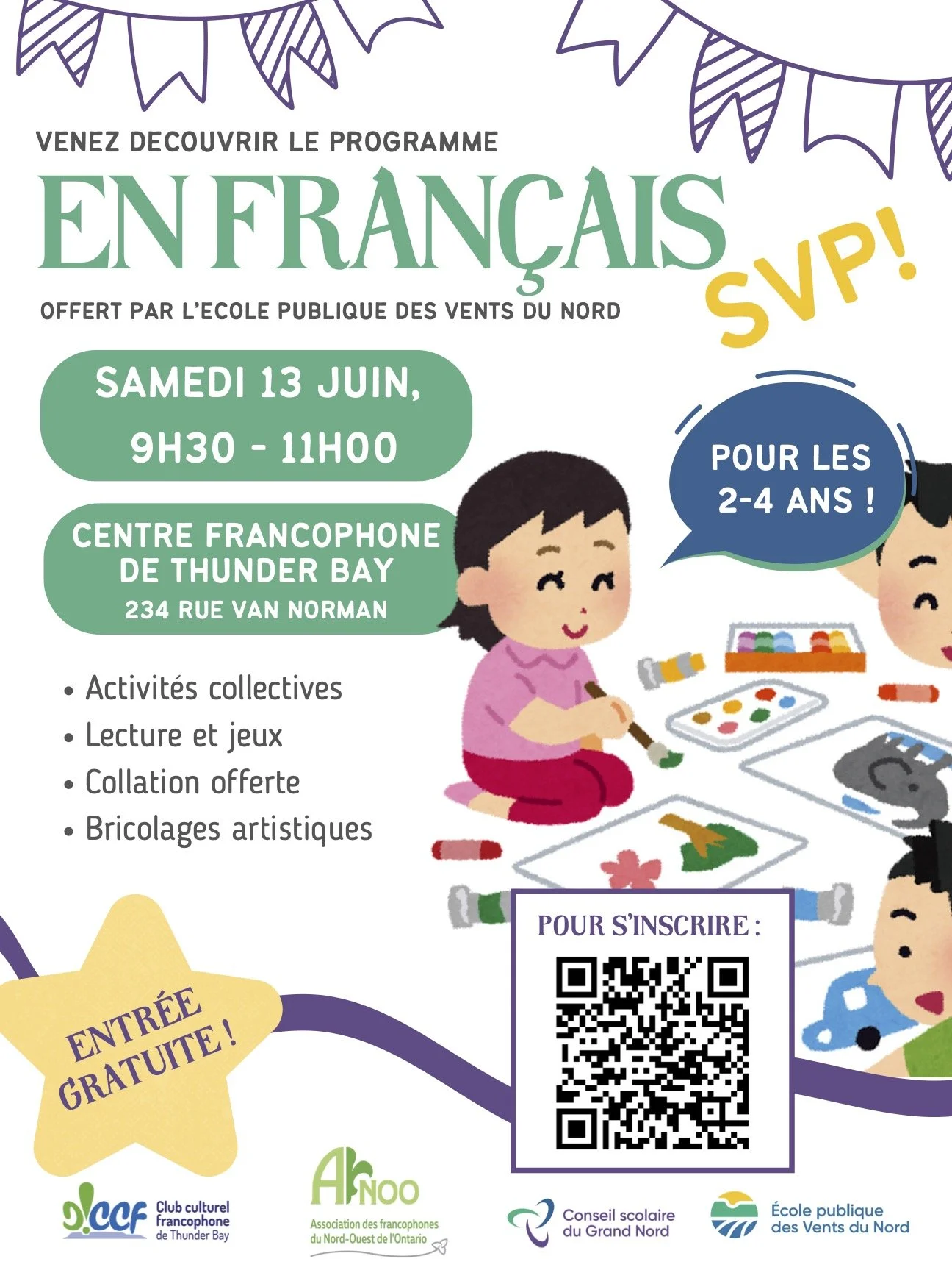 Matinée En français, SVP!
