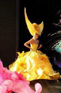 Illusions Flower Dress Costume Design