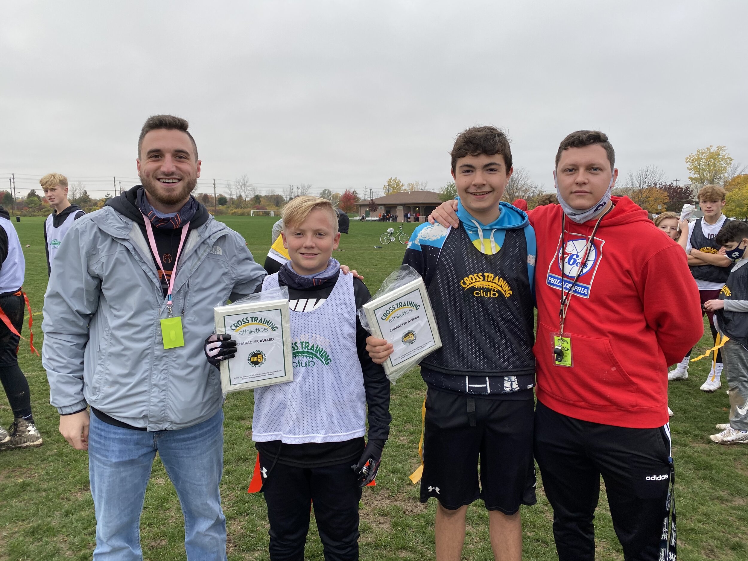 Left - Coy Patterson (Finish Strong), Right - Dane Buckmaster (Raiders)