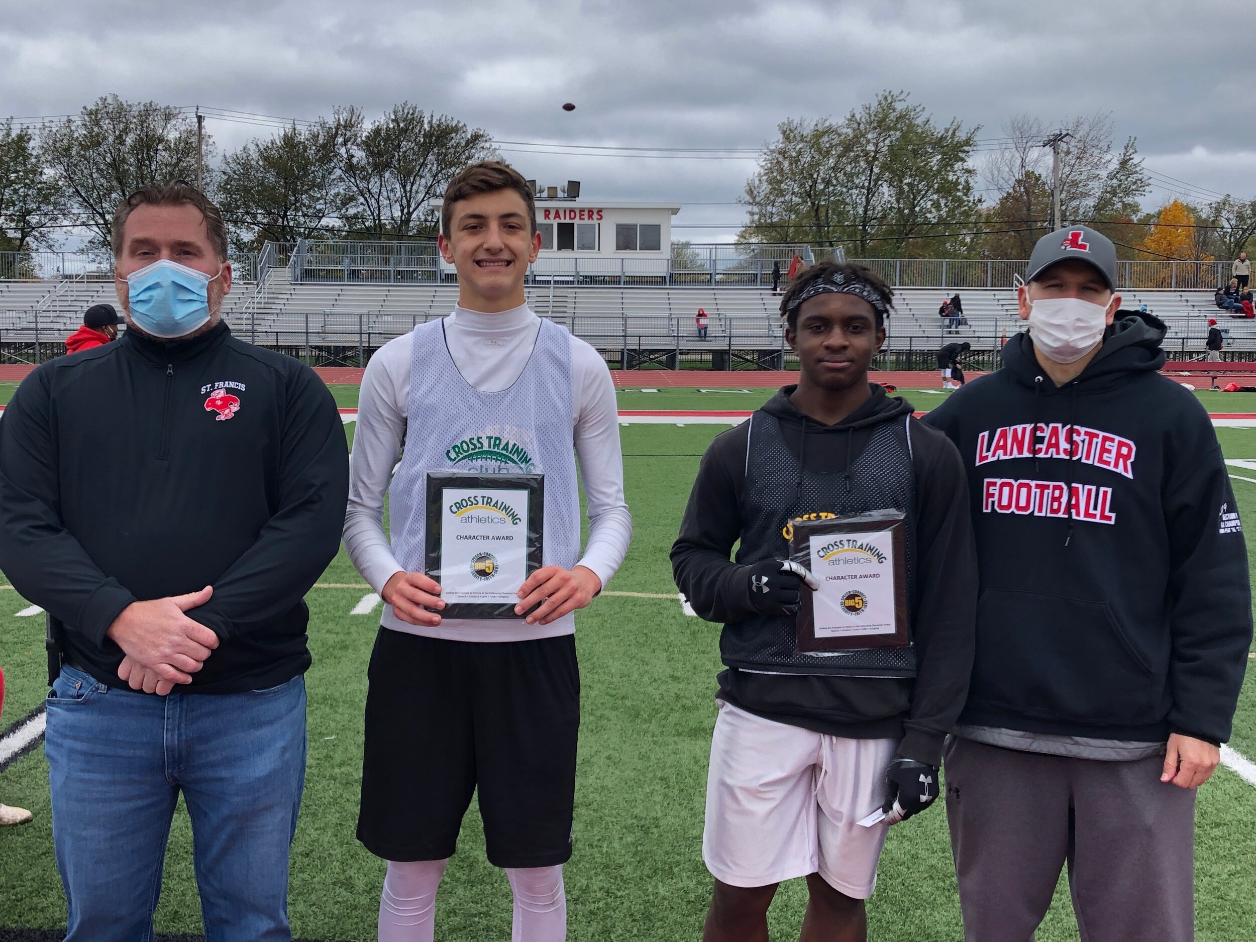 Left - Andrew Krug (Chargers), Right - Darius Cervi (Boys of Fall)