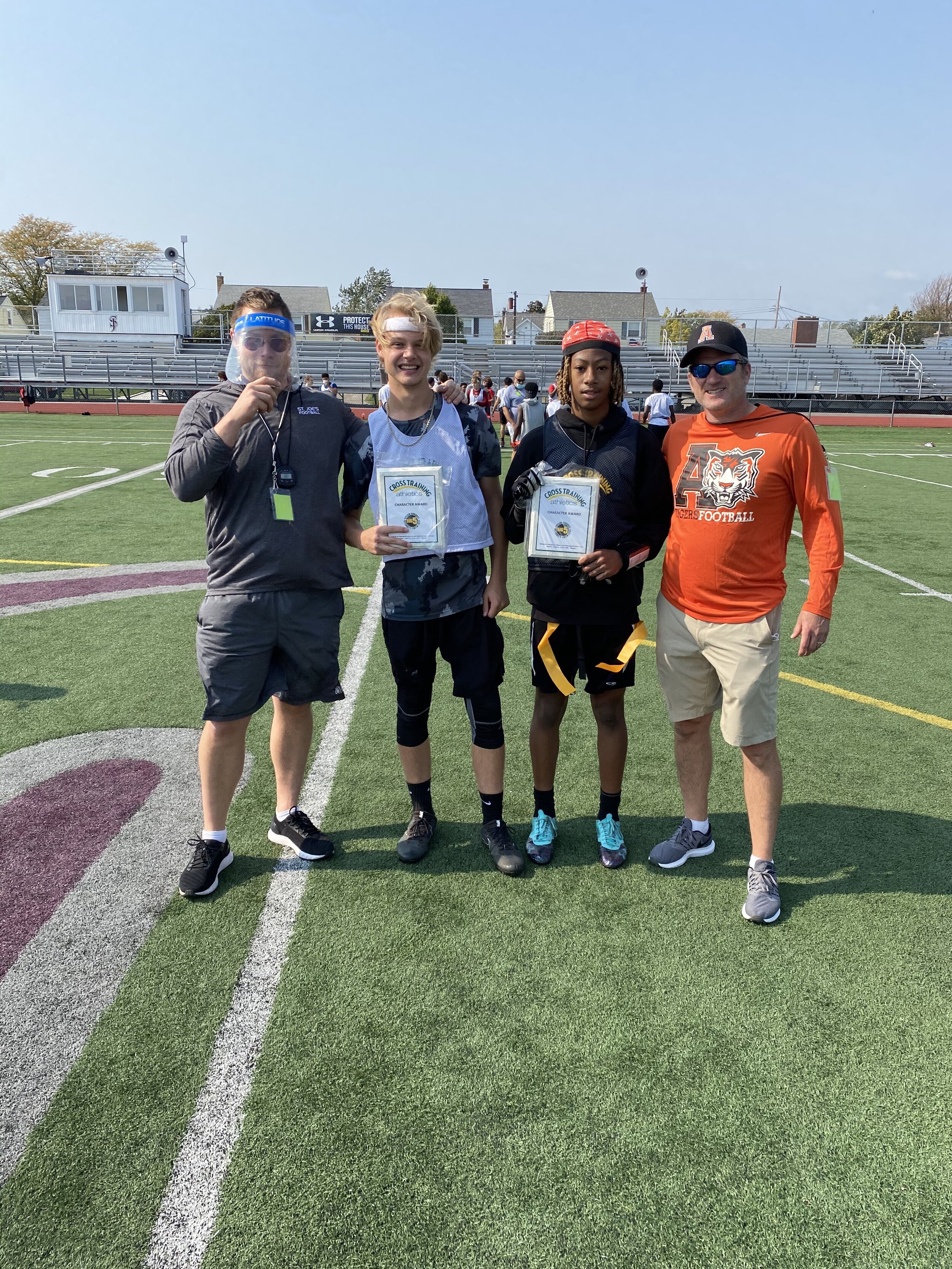 Left - Jackson Keller (Gators), Right - Darviae Gray (A-Town Bengals)