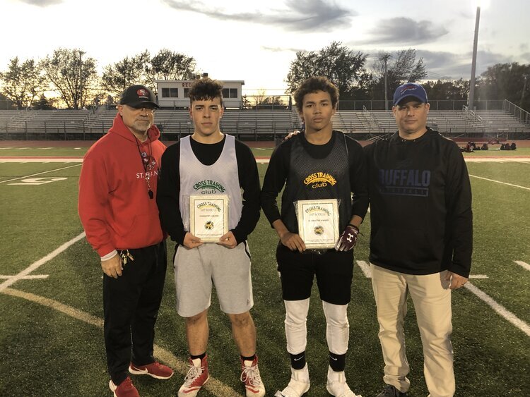 Left - Jason Lowery (Irish), Right - Julian Ramos (Allen-Diggs 2020)