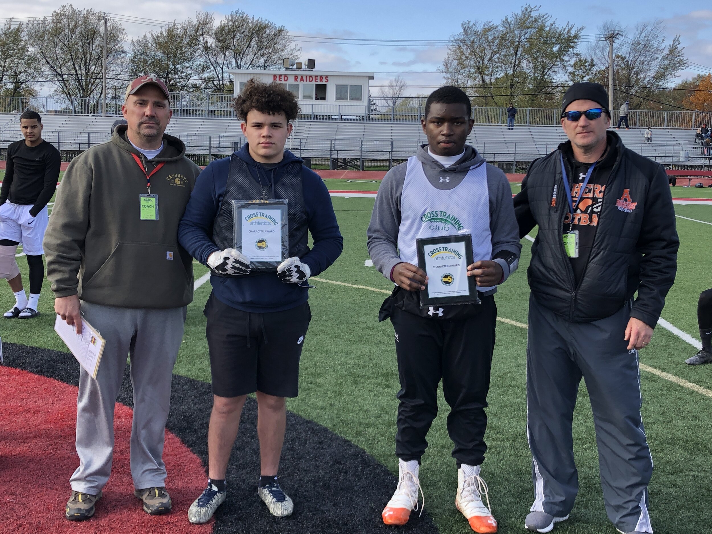 Left - Isaiah Okorie (JCF), Right - Xavier Laboy (A-Town Bengals)