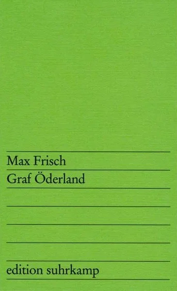 Graf Öderland - Max Frisch (1961)