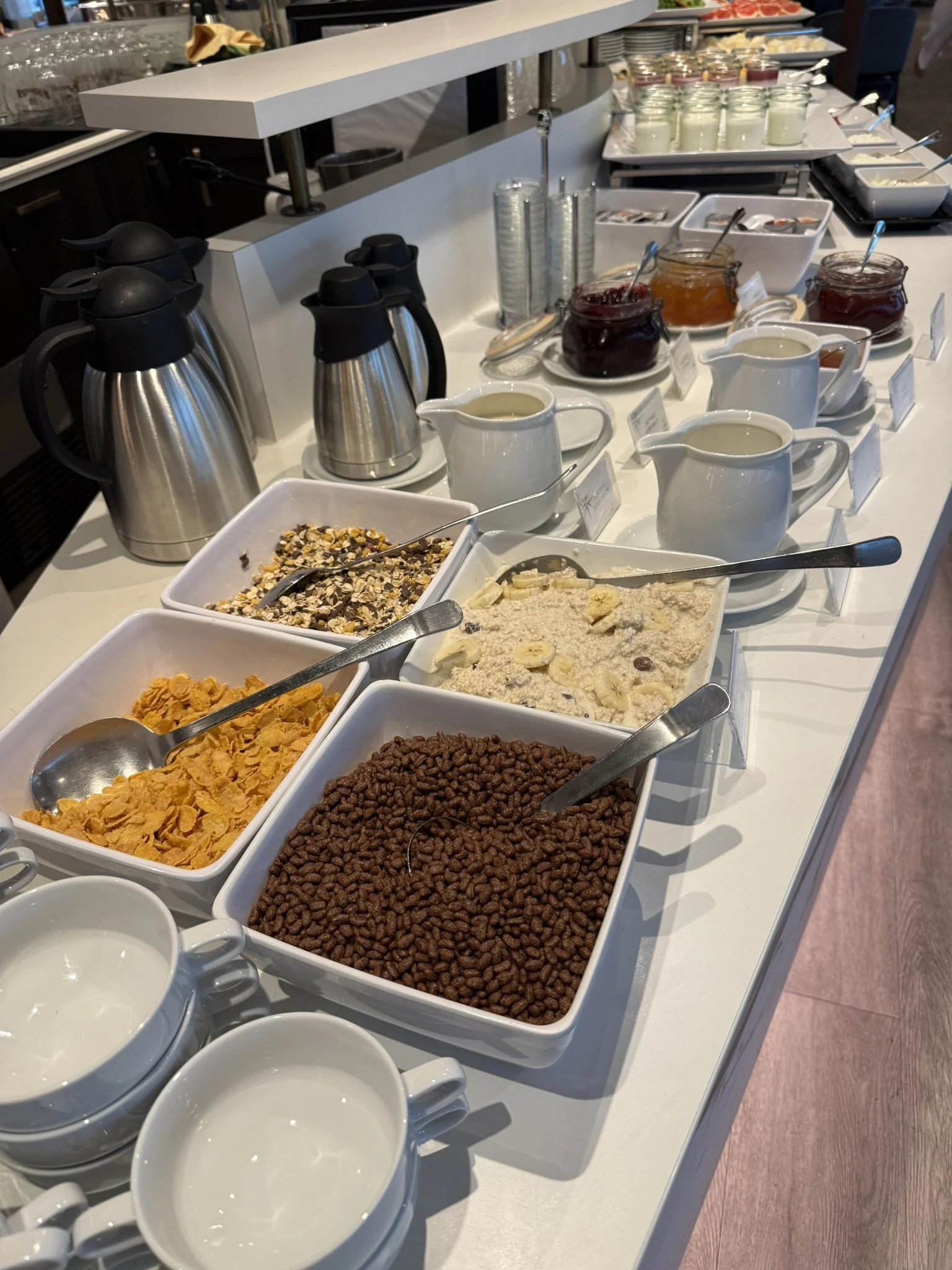Breakfast Buffet Cereals
