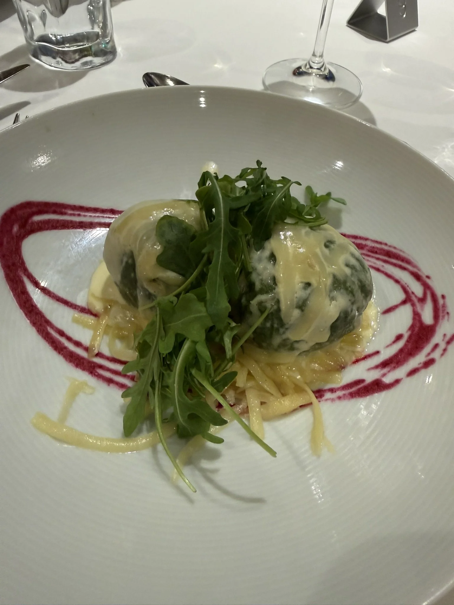 Main Course - Spinach Dumpling