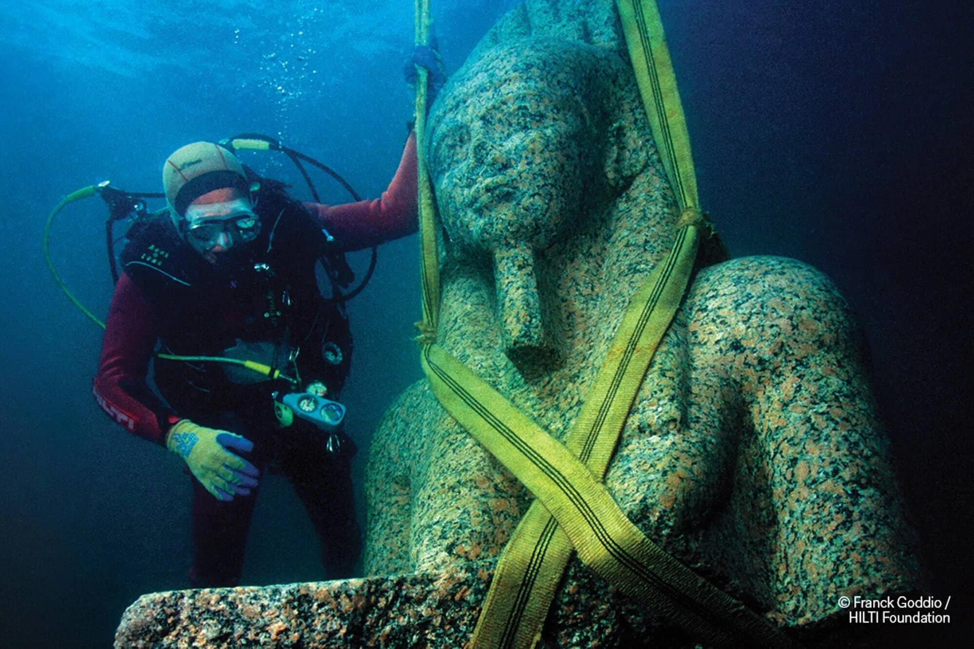 Underwater Archaeology Franck Goddio Hilti Foundation — The Hilti
