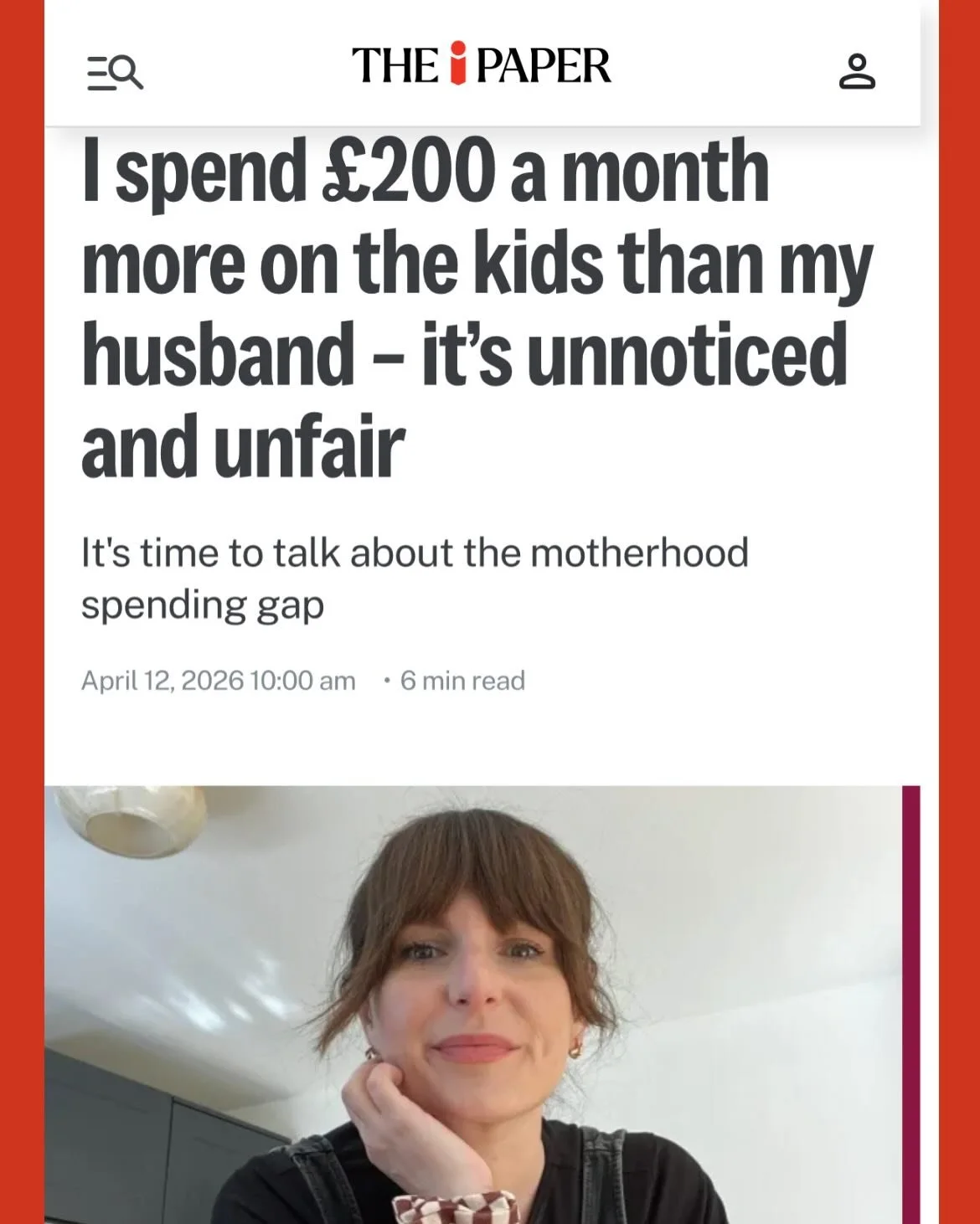 Wrote about two subjects that sometimes make me want to curl up into a ball - marriage and MONEY 🤑 and why some women (like me 👋) are spending lots more on parenting than they realise. 

But it&rsquo;s not just frivolous spending - spending more on