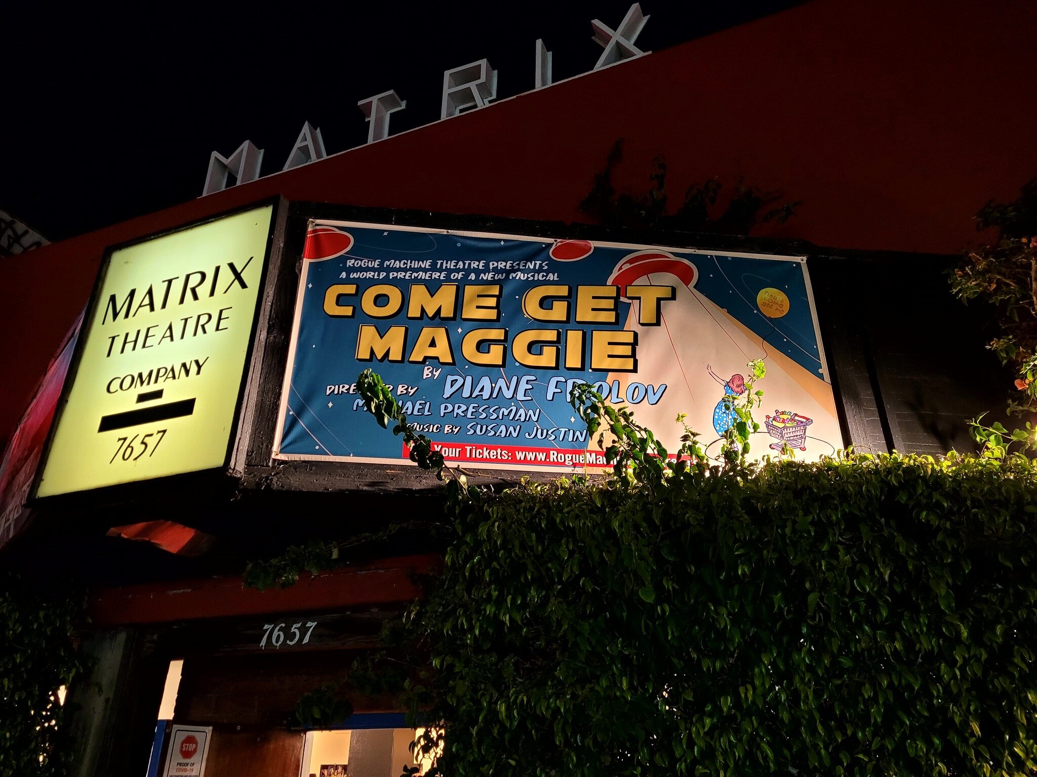 What should you do this weekend? You should come see, COME GET MAGGIE at The Matrix in LA! Tickets now on sale at RogueMachine.Ludus.com 🛸👽🚀

#ComeGetMaggie #ComeGetMaggieMusical #musicaltheatre #musical #theatre #musicals #theater #dance #musical