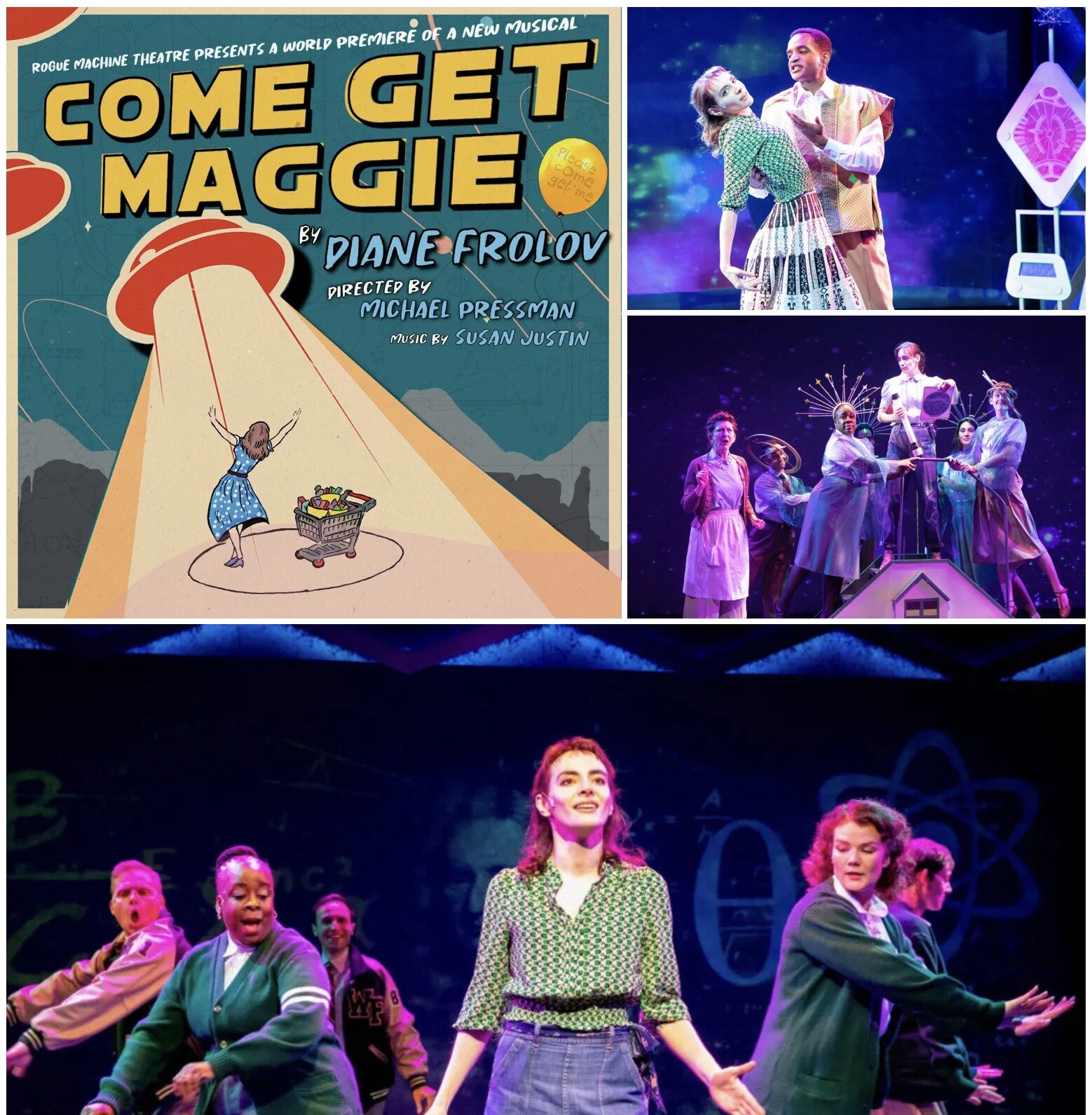&ldquo;Fabulous singers and the actors deliver comedy and kinetics that keeps the audience engaged and entertained&rdquo; - @Glamgical

Don't miss it! Tickets on sale at RogueMachine.Ludus.com 🛸👽🚀

#ComeGetMaggie #ComeGetMaggieMusical #musicalthea