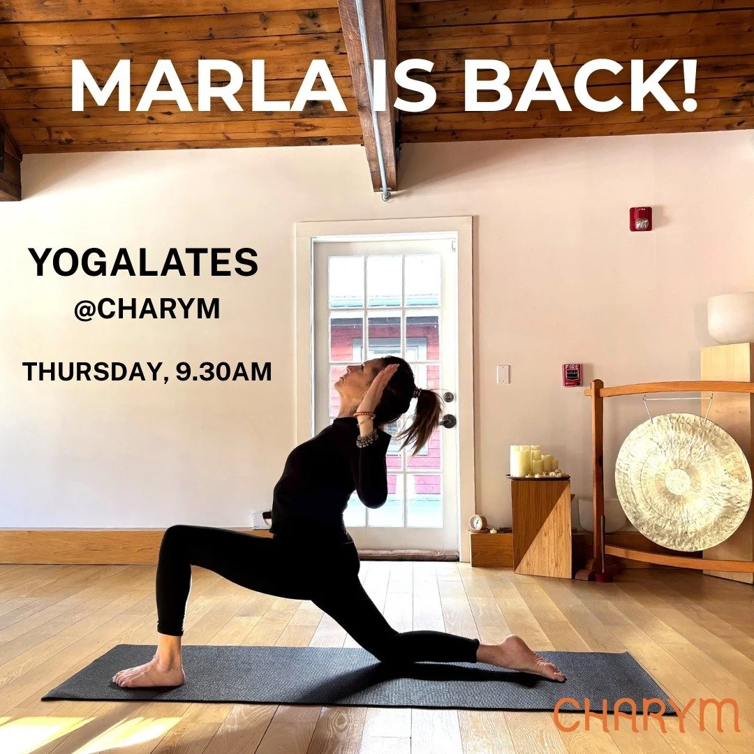 π Marla is Back! π
After a well-deserved fun vacation, Marla Walter returns this week with her signature β¨Yogalatesβ¨ class -  where yoga’s mindful flow meets Pilates’ core strength for a truly transformative experience.
π§‍βοΈ Yoga