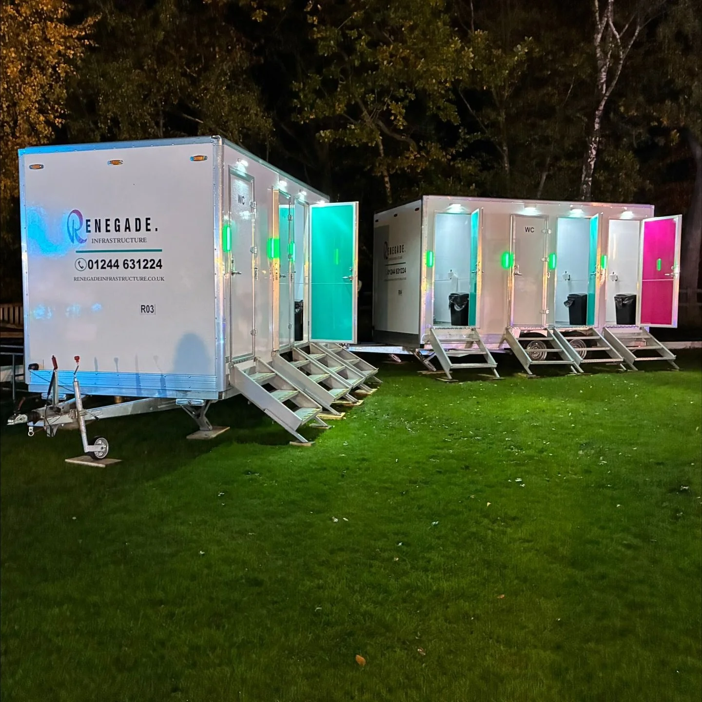 Our Luxury toilet trailers out in Manchester this Bonfire Night 🔥
Supporting events with comfort, reliability, and the Renegade standard.

For more information and to book these trailers why not contact the team :

📧 Hire@therenegadegroup.co.uk 

#