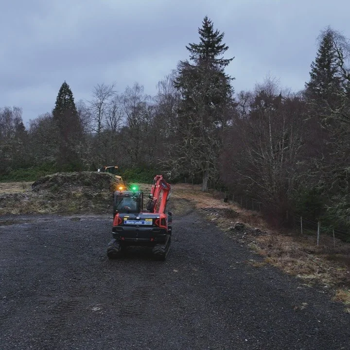 Back to the mud &mdash; and we love it.
Works have begun on our latest TV &amp; film groundworks project.