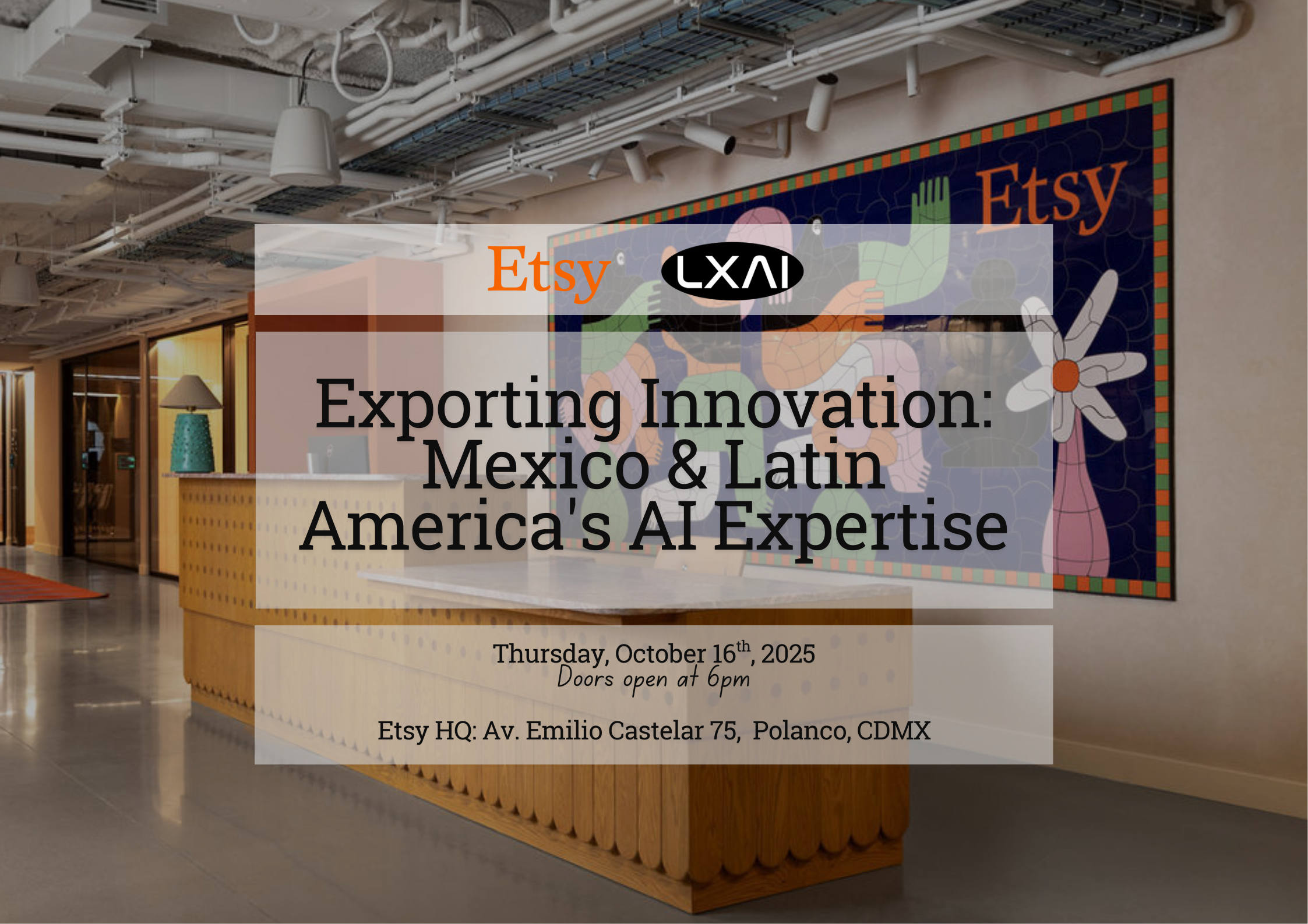 LXAI & Etsy: Exporting Innovation: Mexico & Latin America's AI Expertise