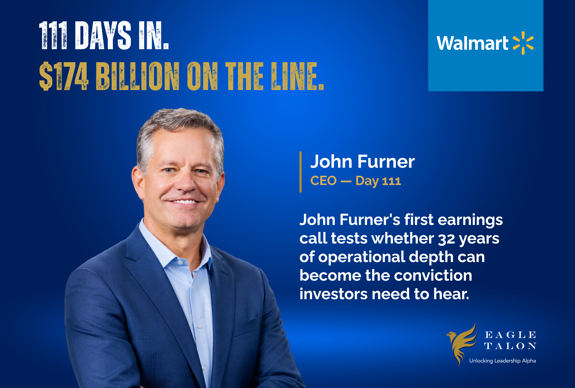 Walmart’s Q1 call wasn't about the numbers. It was about who delivered them
