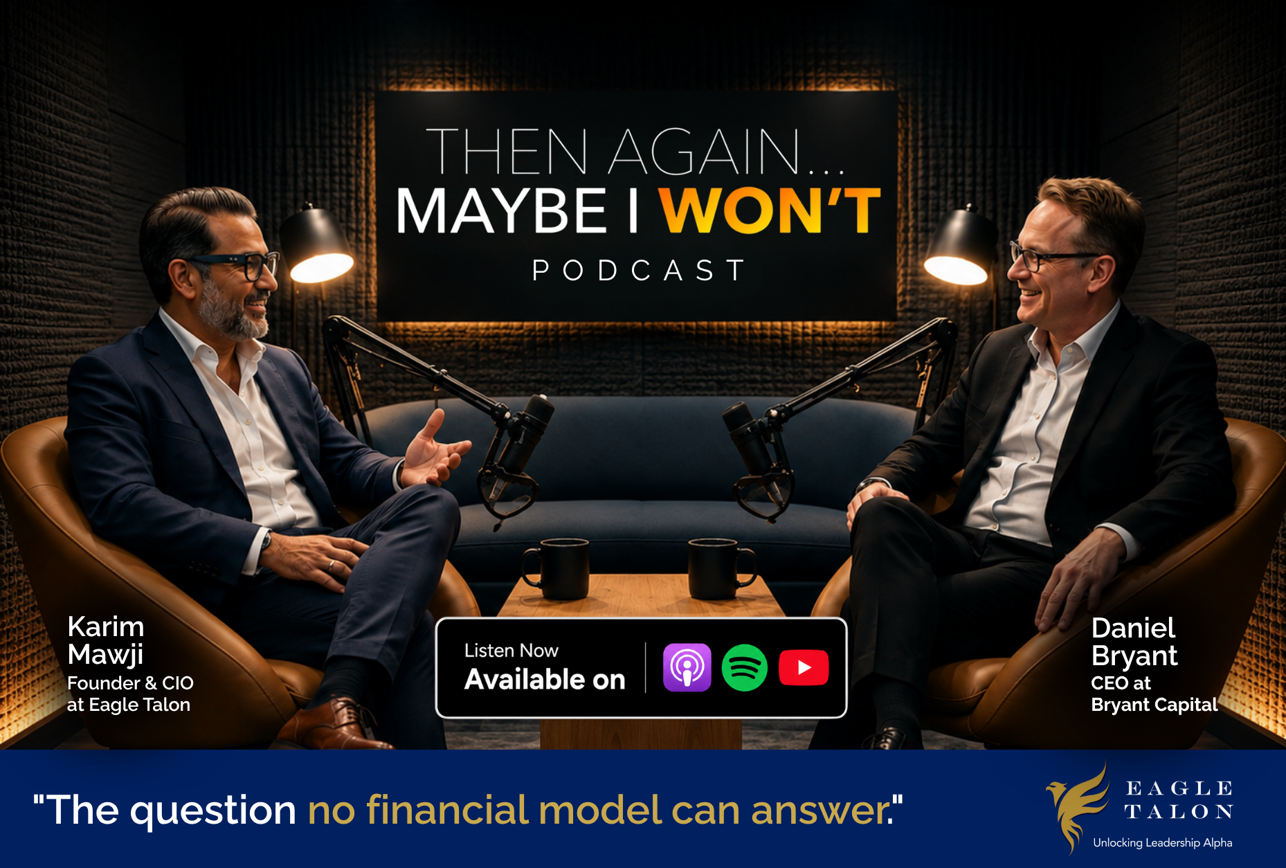 The question no financial model can answer