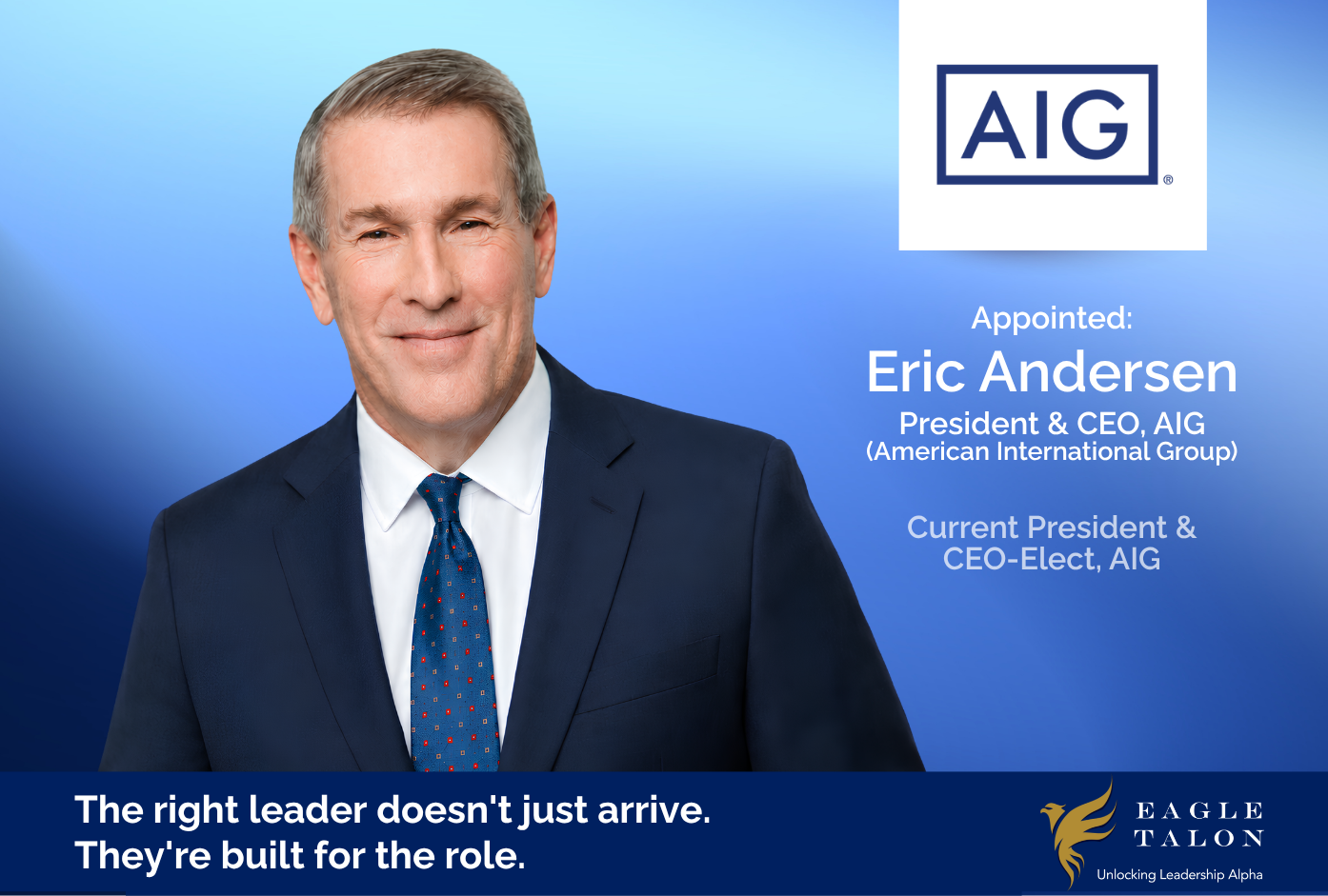 AIG’s outgoing CEO isn't leaving