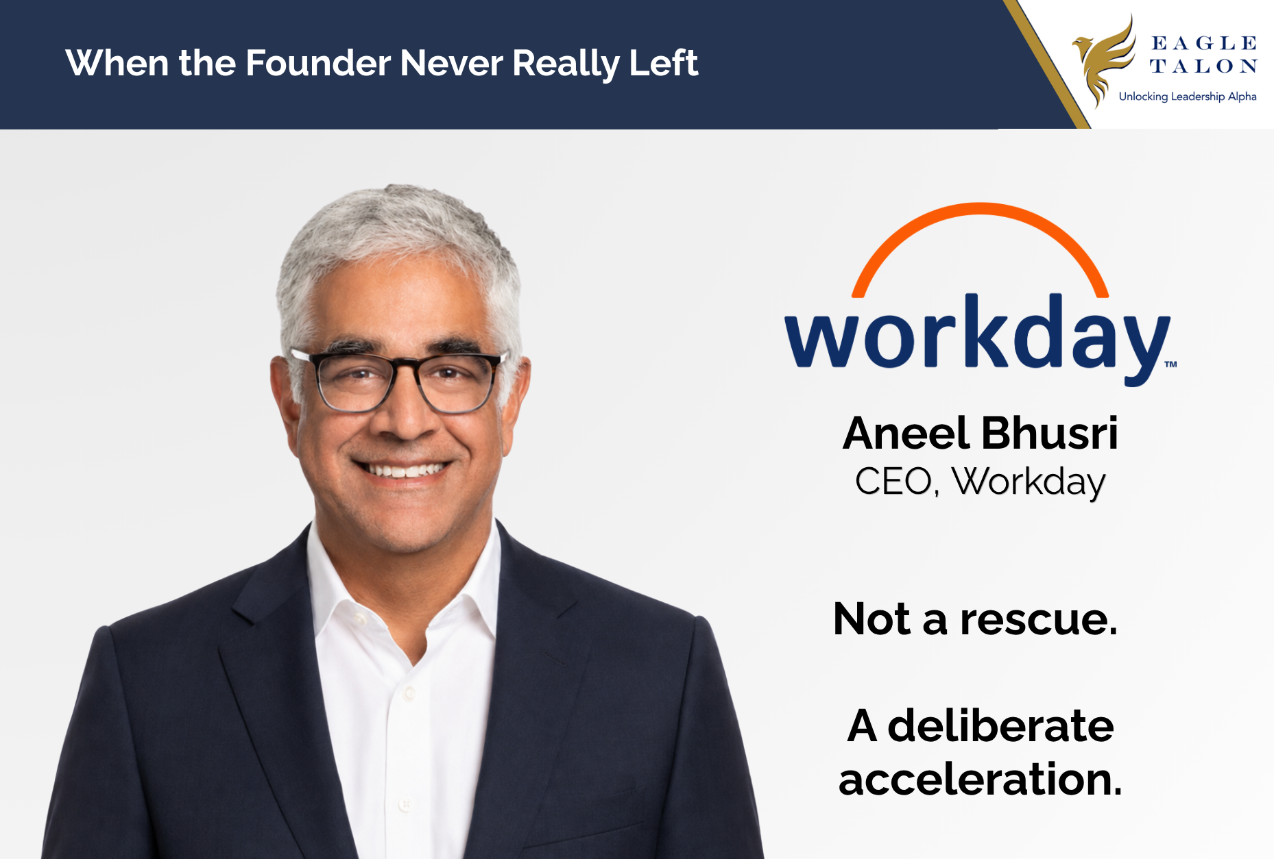 Founder Returns Are Rarely About Nostalgia