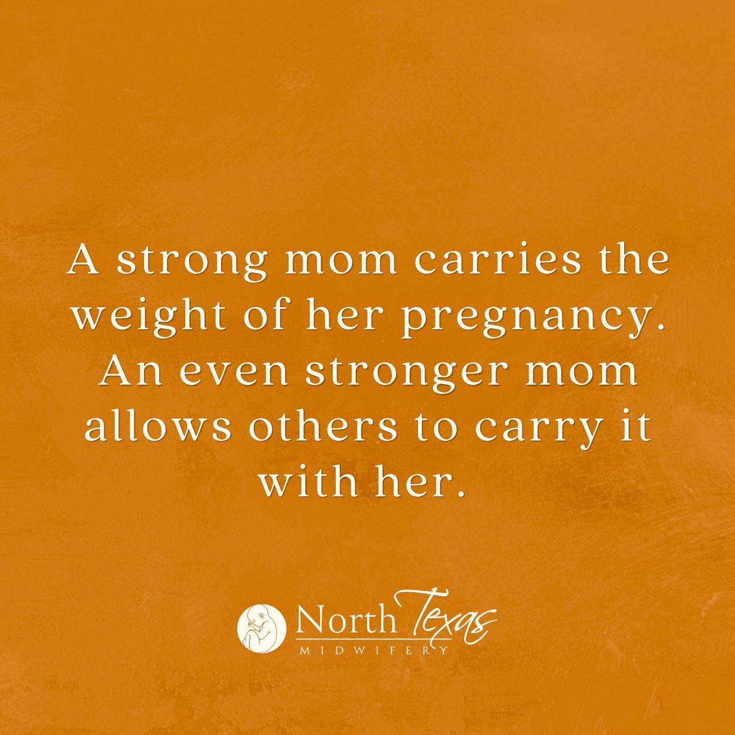 True strength. 🧡