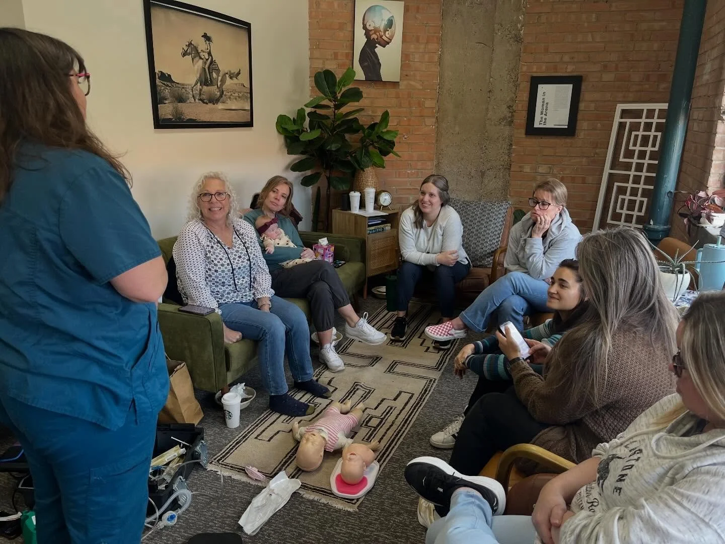 ⭐️This past Monday we had our biennial neonatal resuscitation and CPR renewal as a group. It&rsquo;s so important to renew for the sake of our muscle memory but also to hear the latest updates. There can be new evidence for what is most effective in 