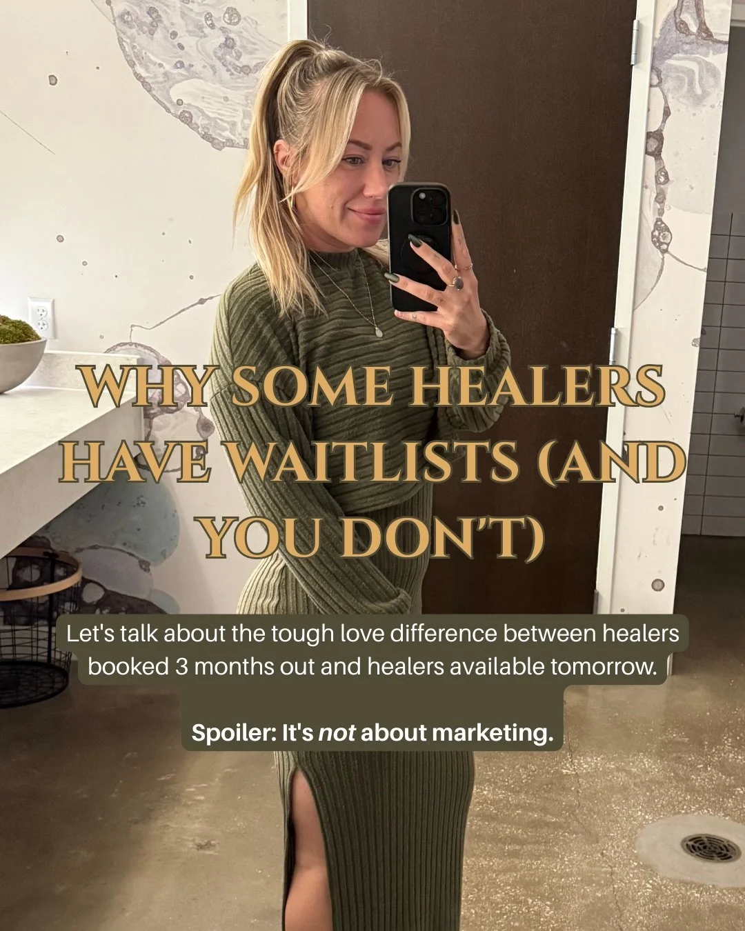 The work you&rsquo;re meant to do with clients?

Is SO MUCH DEEPER than fluffy + surface-level breathwork, energy clearing, reiki &amp; sound healing&hellip;

&hellip;you&rsquo;re meant to activate souls into their highest timelines&hellip;

&hellip;