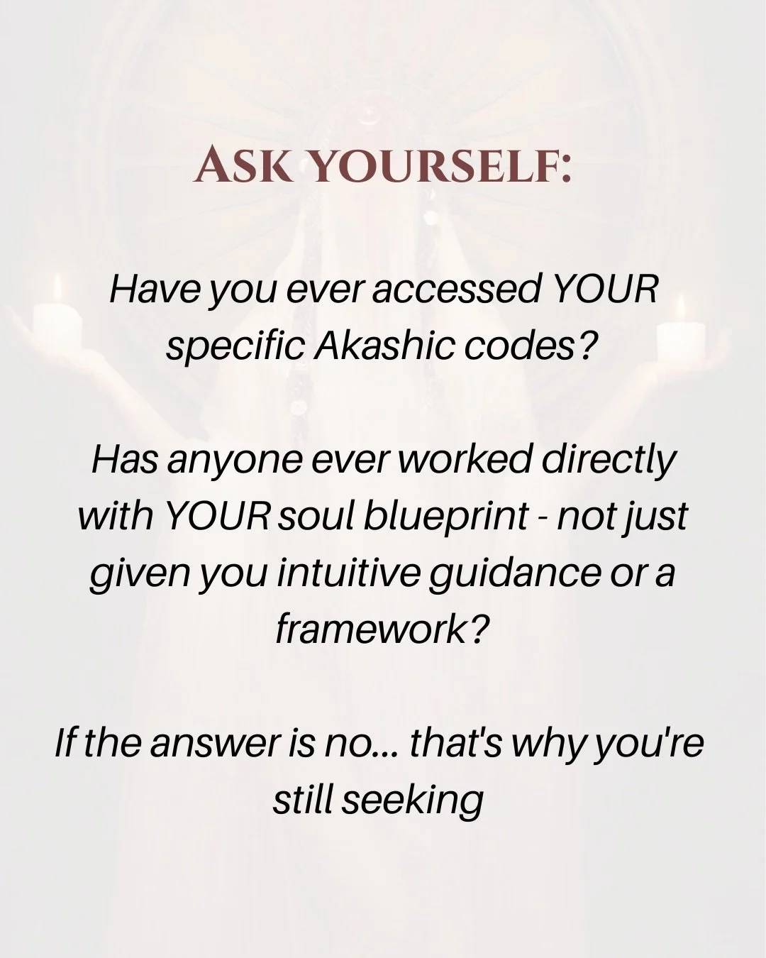 You&rsquo;ve hired the business coaches. 

You&rsquo;ve worked with the healers. 

You&rsquo;ve taken the courses, done the plant medicine, journaled until your hand cramped. 

And you&rsquo;re STILL not clear on what your soul is actually here to do