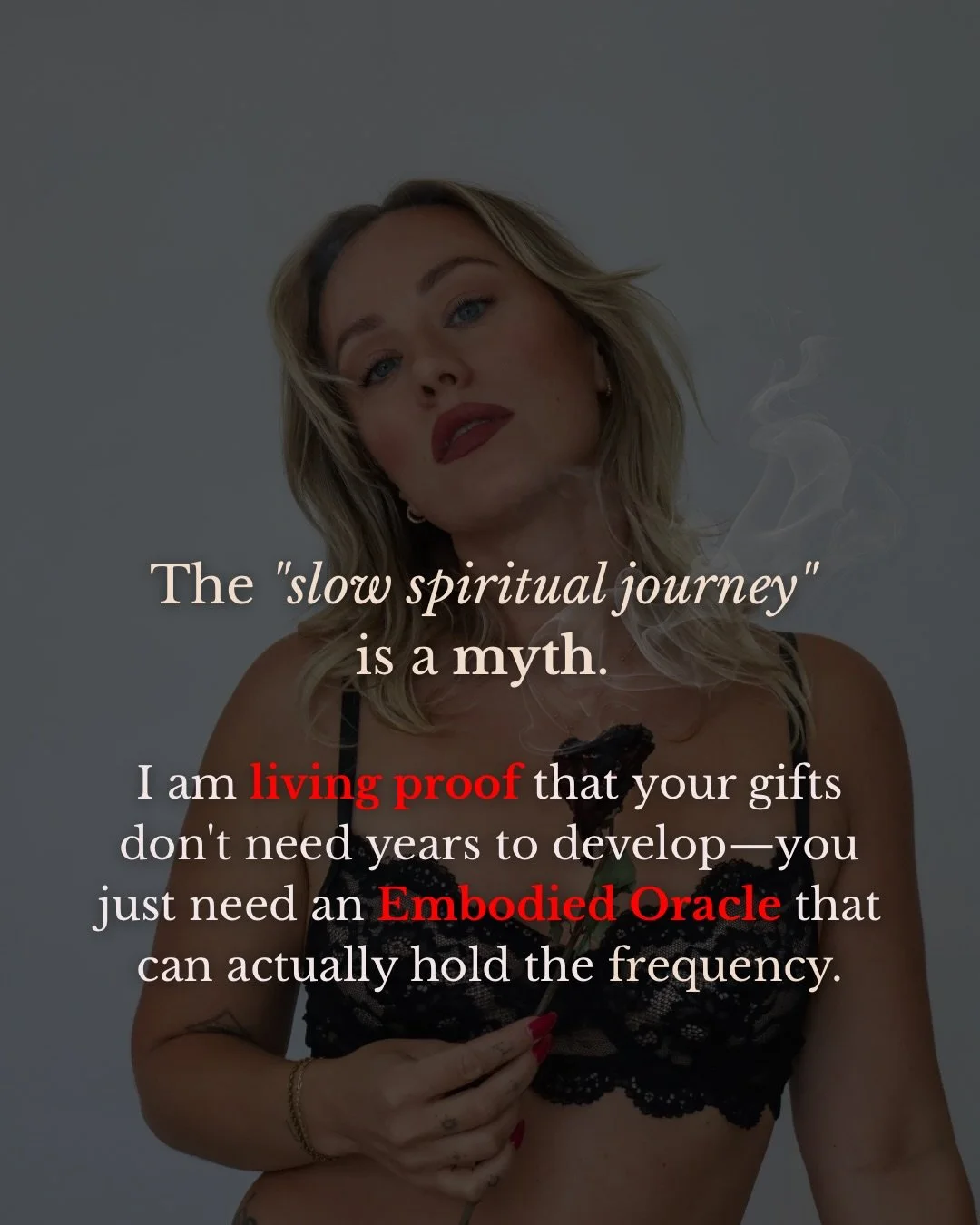 8 months ago, I opened my Akashic Records for the first time.

3 months later, I was attuned to the Christ-Sophia frequency in the middle of a yoga class.

3 months after that, I launched CHOSEN&mdash;my first lineage initiation program.

Today, I am