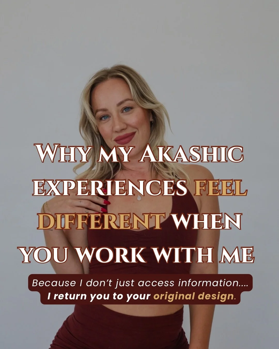 Through my readings and Akashic body clearings&hellip;I work with your soul&rsquo;s design and architecture 🧬

Since being initiated into the Christ Sophia lineage, the way I work in the Records is unlike anything I&rsquo;ve seen before. 

It&rsquo;