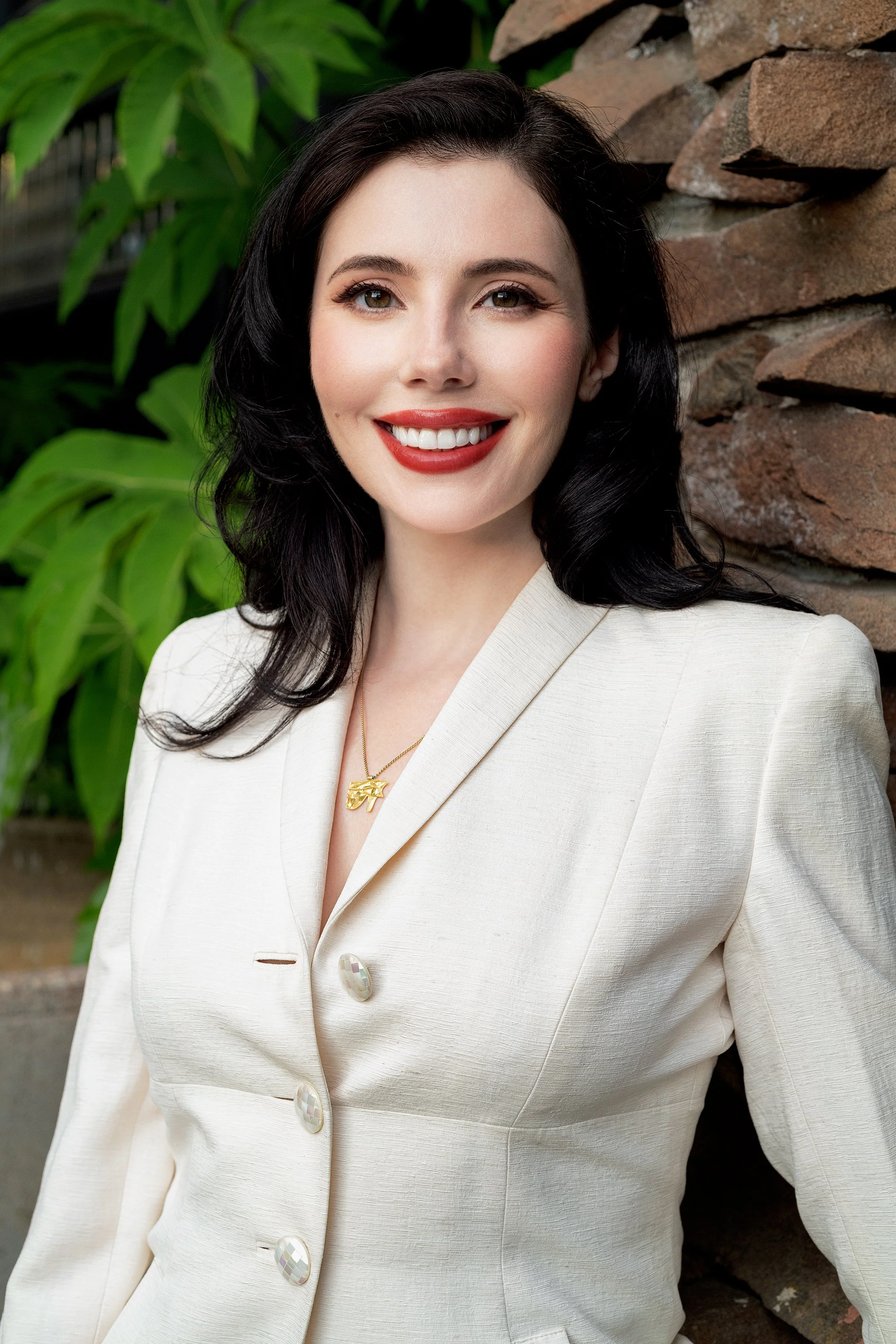 Astrologer and Tarot Reader Danielle Delceppo. Creator of Perfume for the Eyes: A Tarot of Dreams. Photographed in 2026 by Beth Dixson