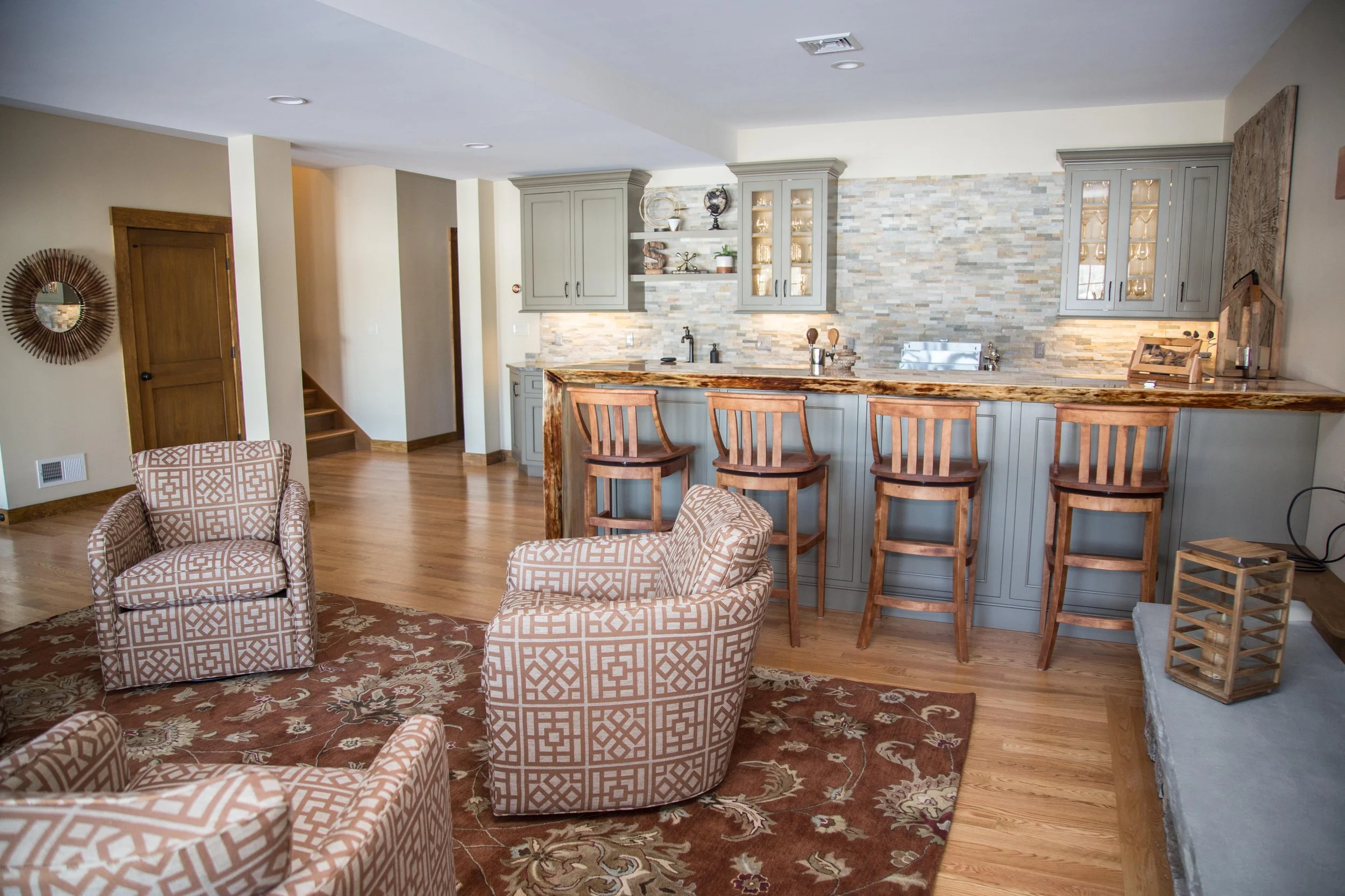 Rustic Transitional Kitchen Remodel by Decorative Interiors project photo