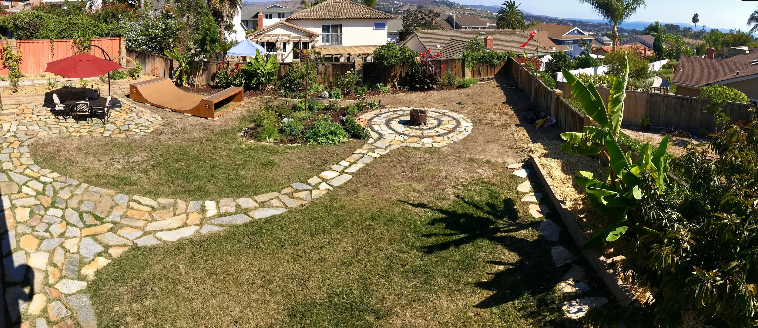 Backyard food forest Dana Point