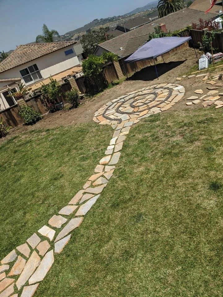 DIY installation in progress