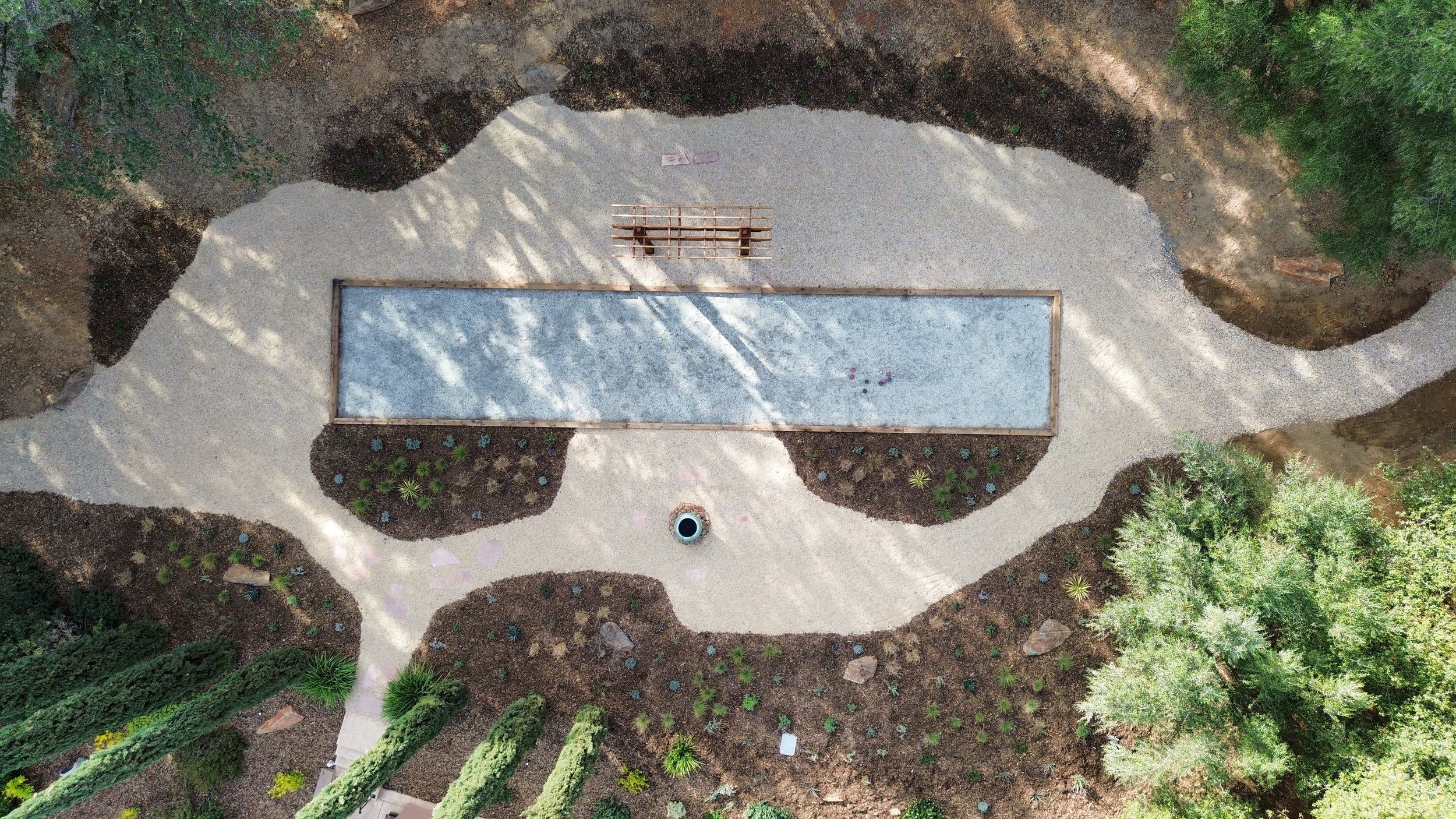 Bocce court garden planted.jpg