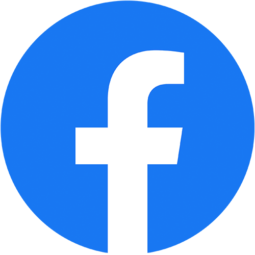 Facebook logo, blue