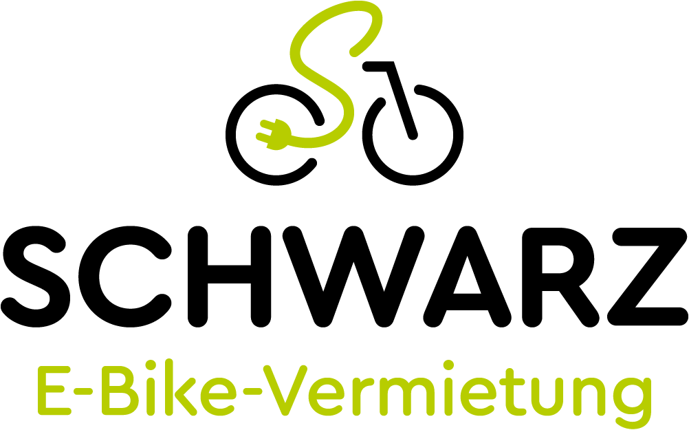 Schwarz E-Bike-Vermietung