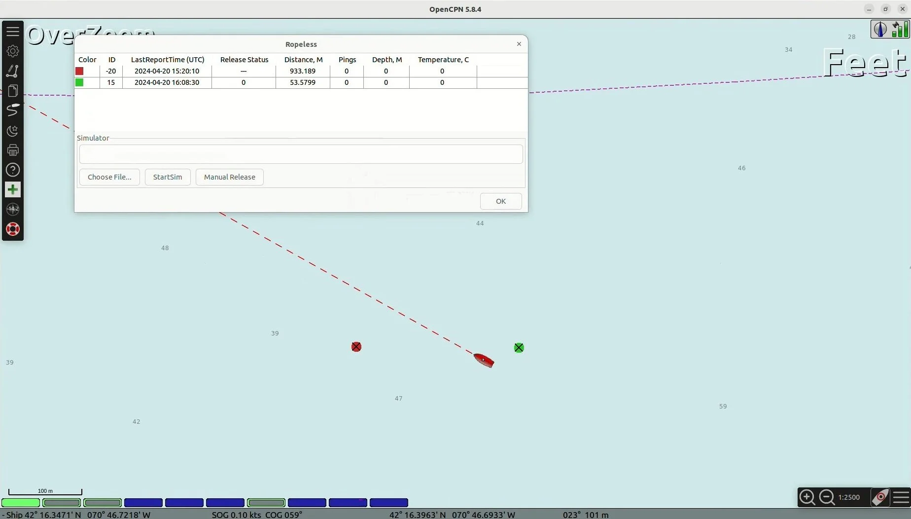 FIRST EVER Multi-Access Acoustic Technology Test — Ropeless Systems, Inc.