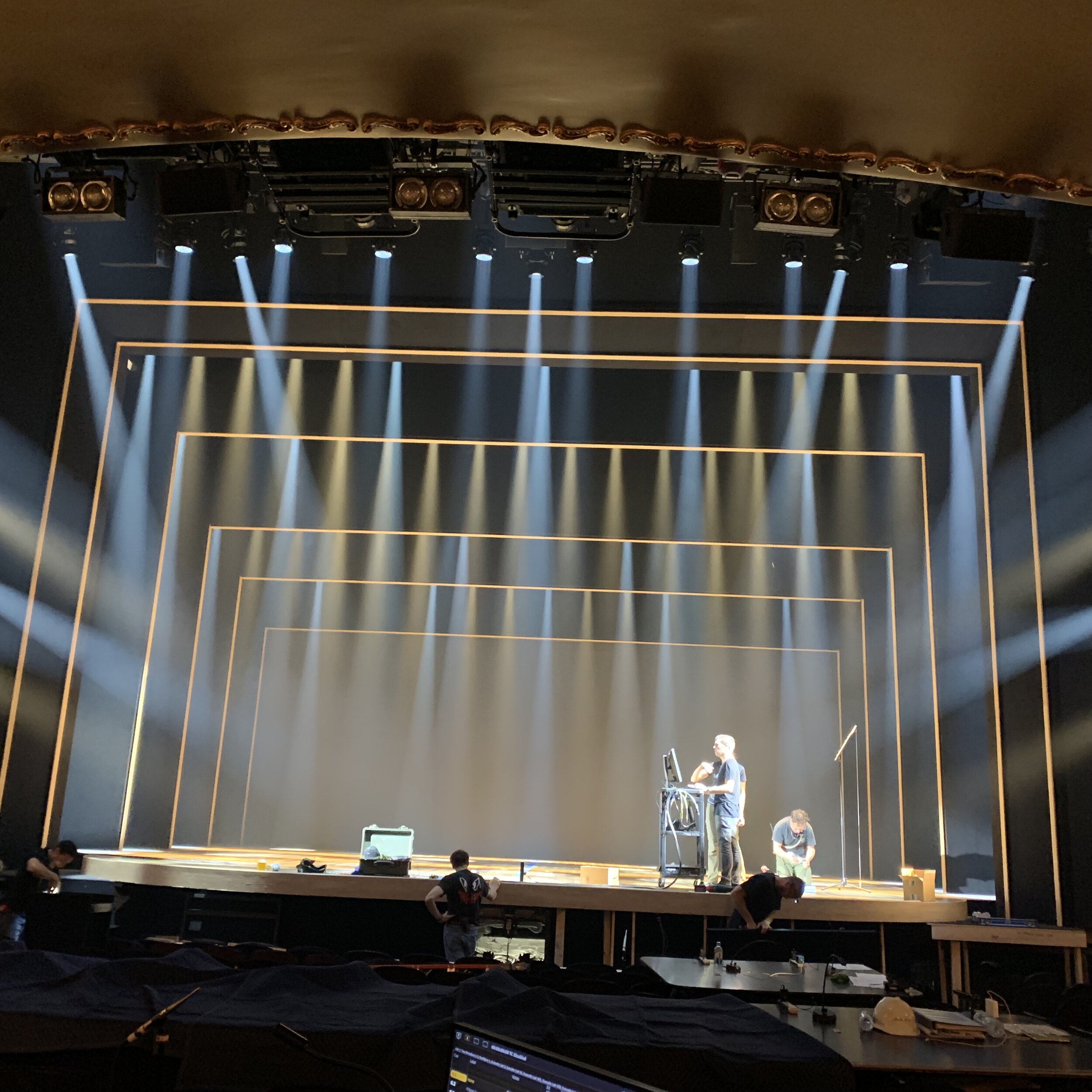 Tina - Load In, Lunt Fontanne Theatre