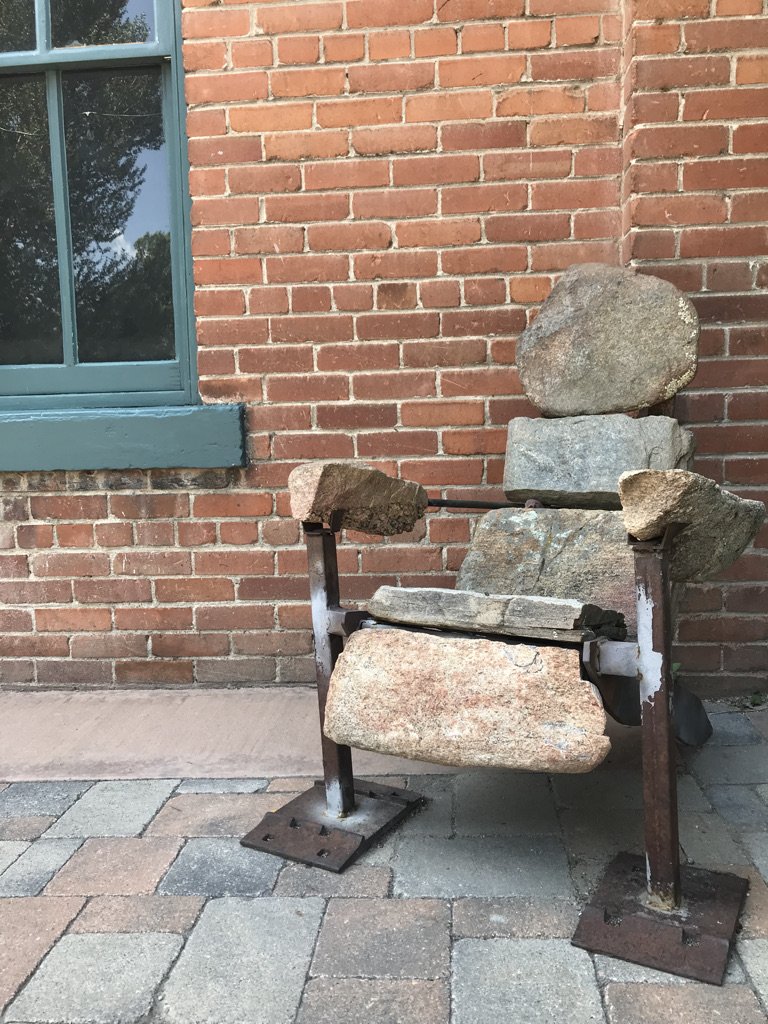 Rock Chair in Salida, CO