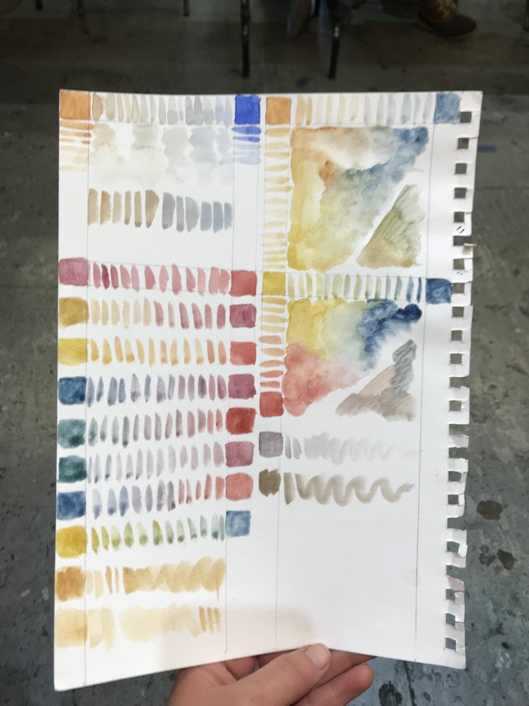 Watercolor Experiment