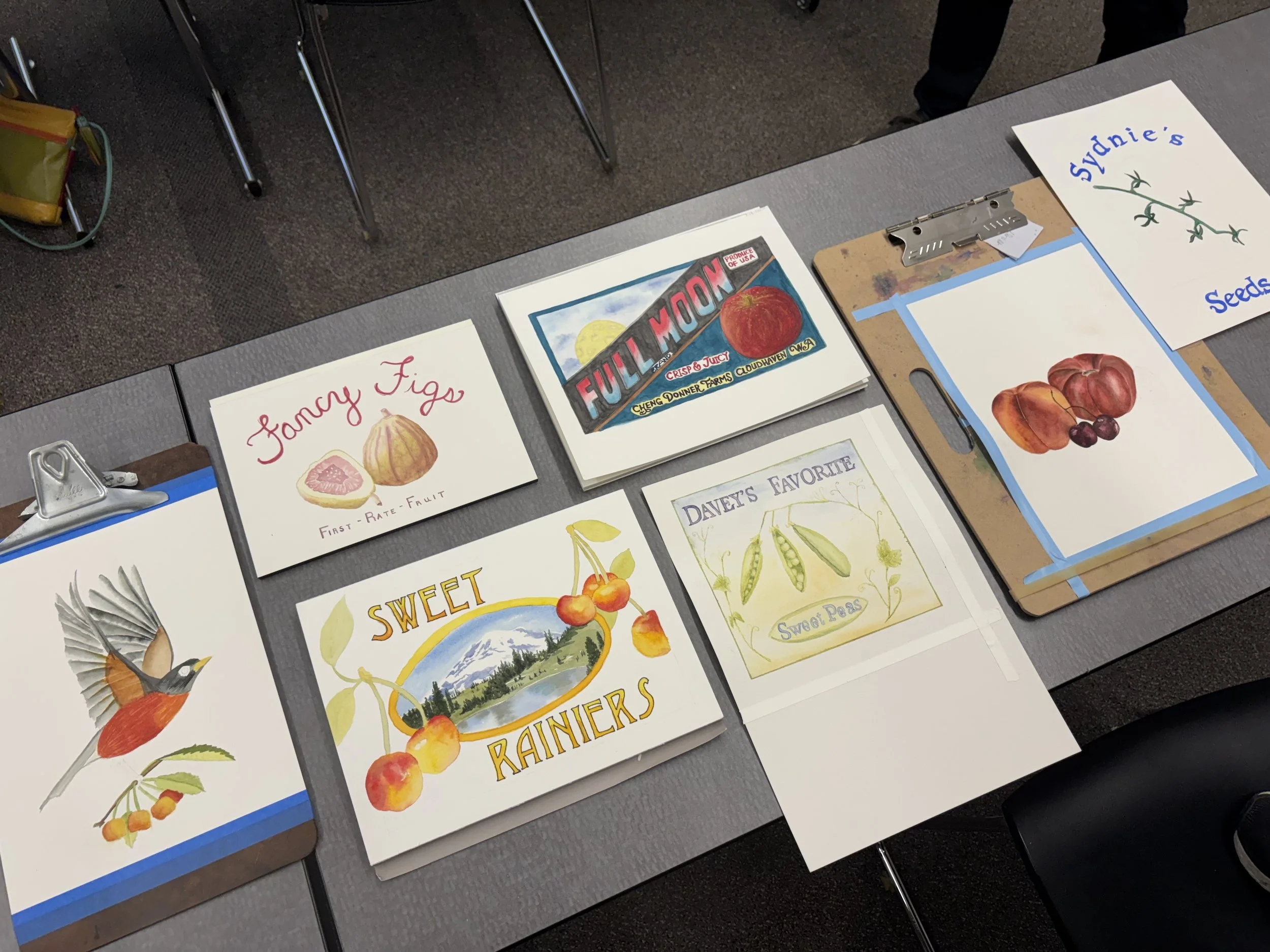 Fruit and Veggie Labels